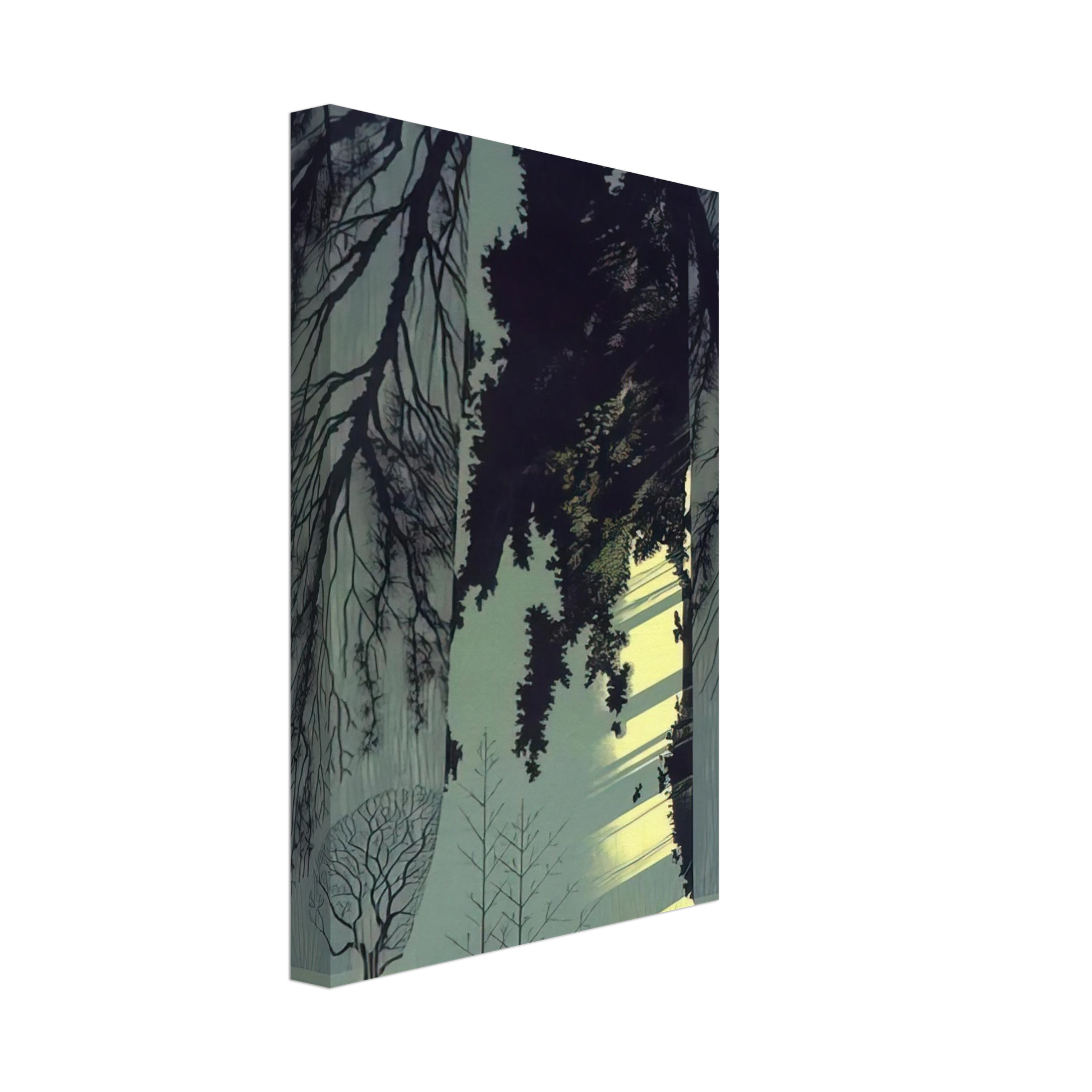 Eyvind Earle - Snow White Canvas - 70x100 cm / 28x40 inches-canvas