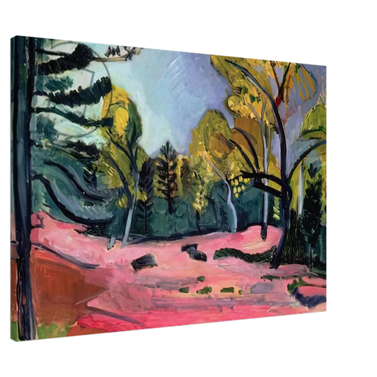 Henri Matisse - LANDSCAPE 1909 Canvas - 20x30 cm / 8x12 inches-canvas