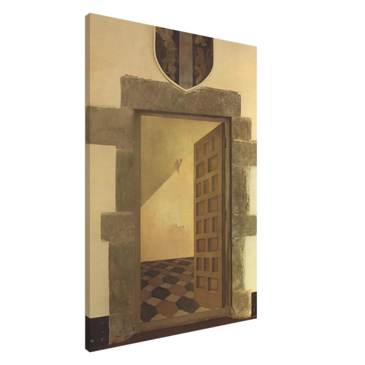 Salvador Dali - OVERTURE IN TROMPE L OEIL Canvas - 20x30 cm / 8x12 inches-canvas