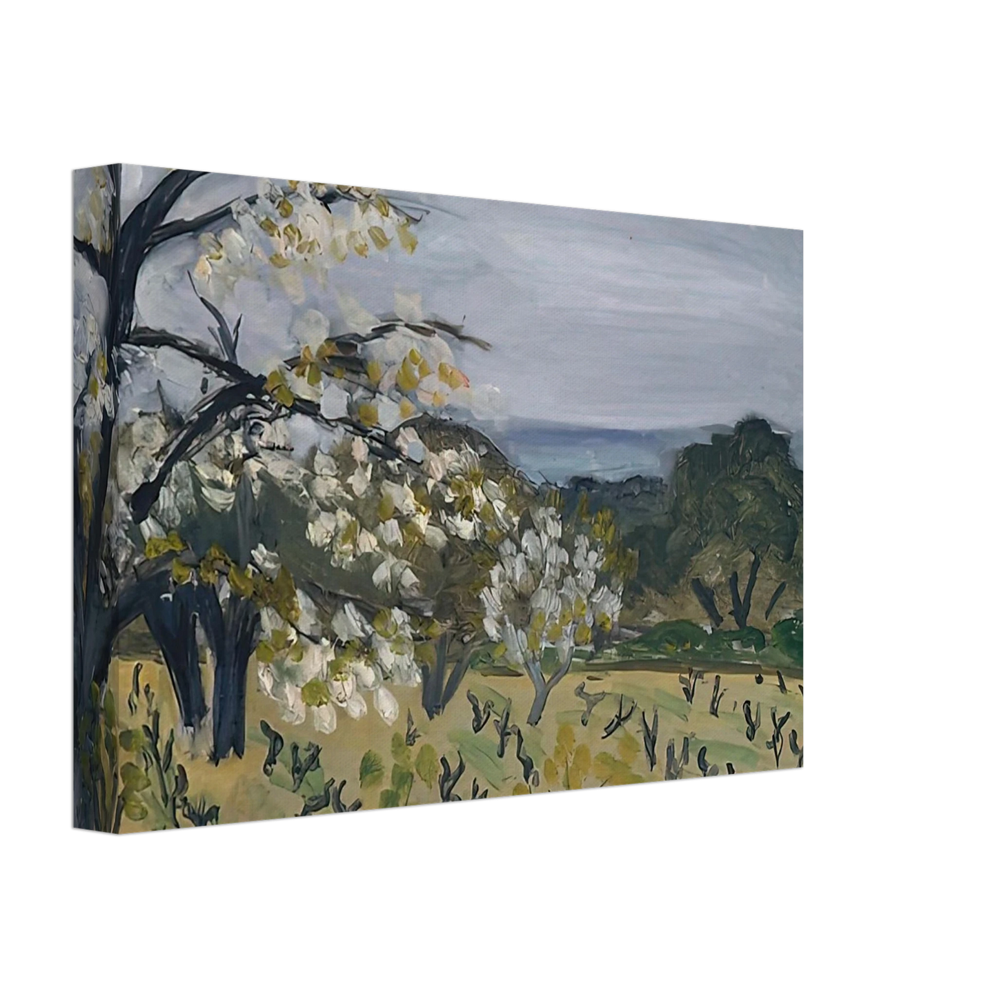 Henri Matisse - LANDSCAPE NICE 1919 Canvas - 70x100 cm / 28x40 inches-canvas