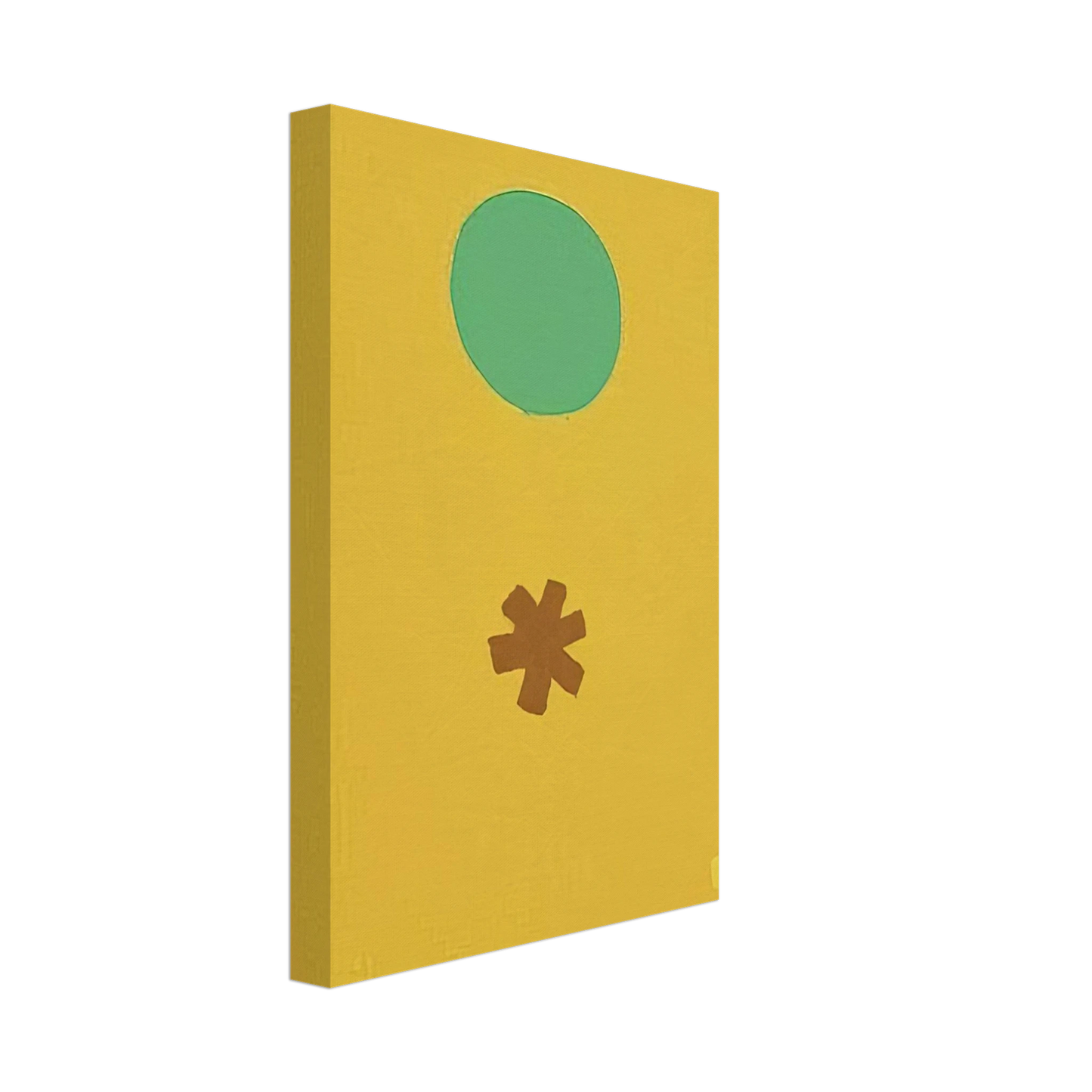 Adolph Gottlieb - Black Note - 1971 Canvas - 40x60 cm / 16x24 inches-canvas