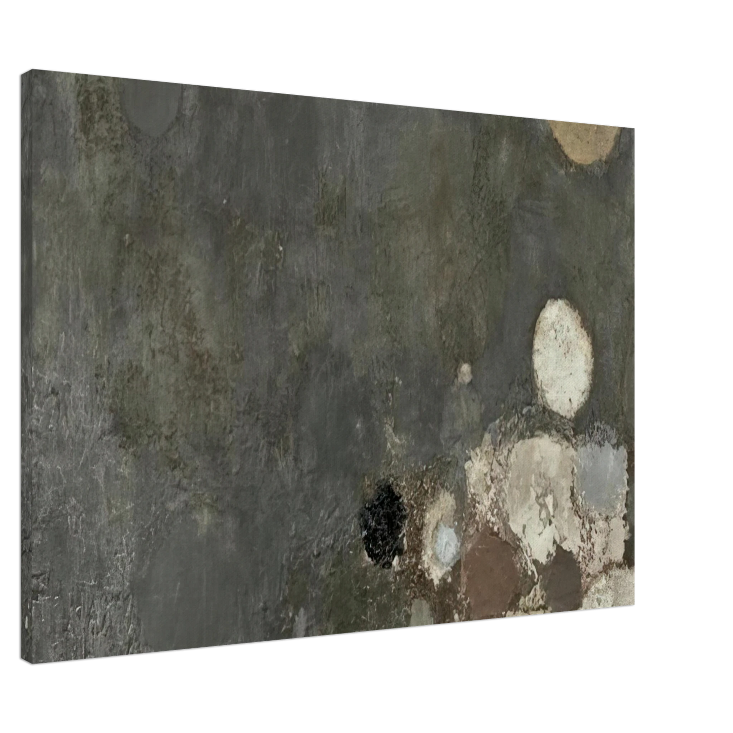 Luis Feito - UNTITLED 1956 Canvas - 20x30 cm / 8x12 inches-canvas