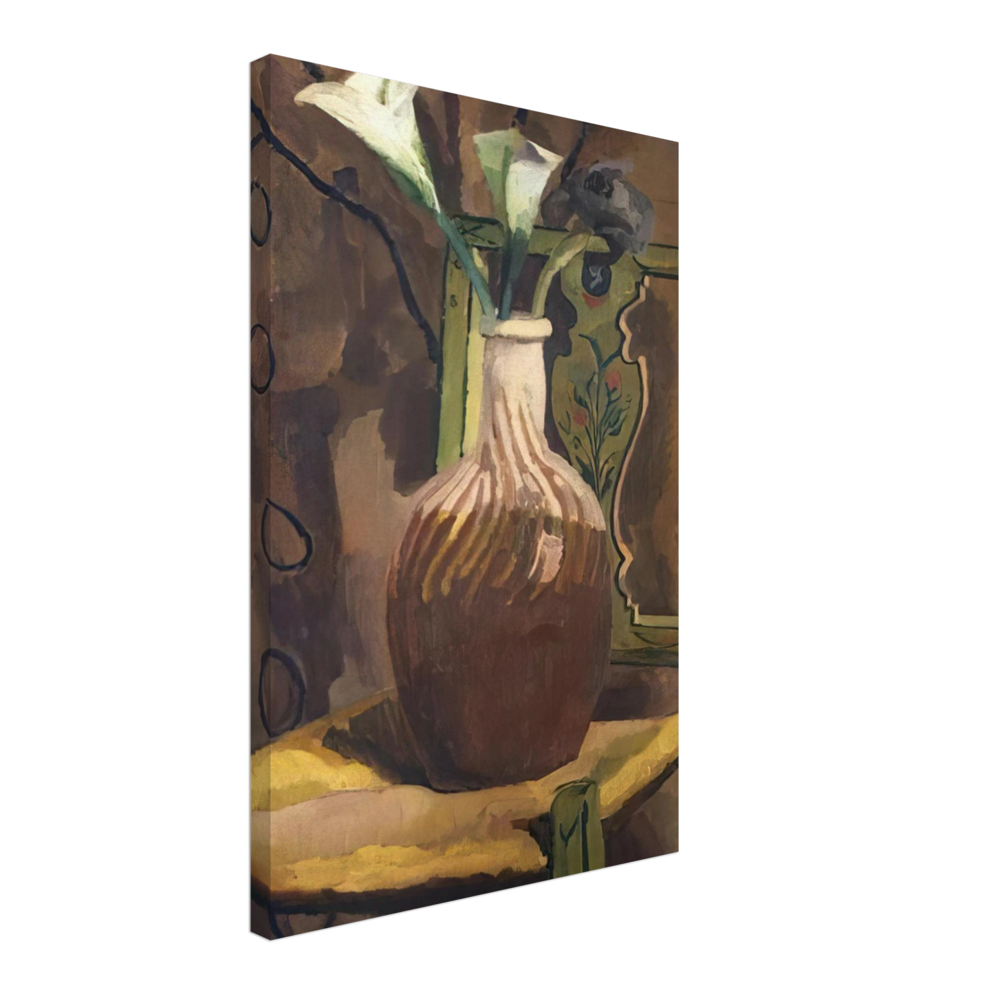 Vanessa Bell - ARUM LILIES 1919 Canvas - 70x100 cm / 28x40 inches-canvas