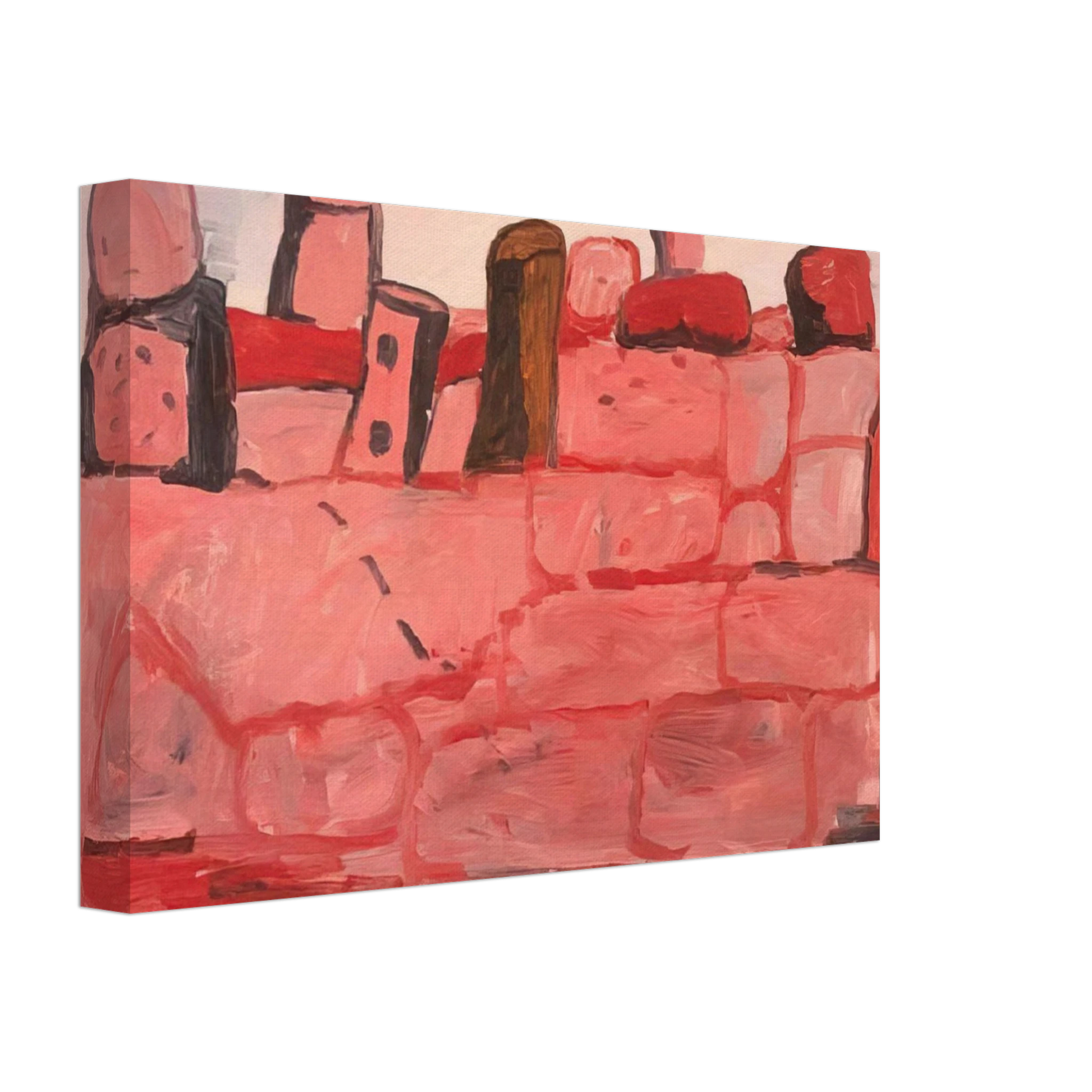 Philip Guston - CERVETERI 1972 Canvas - 40x60 cm / 16x24 inches-canvas