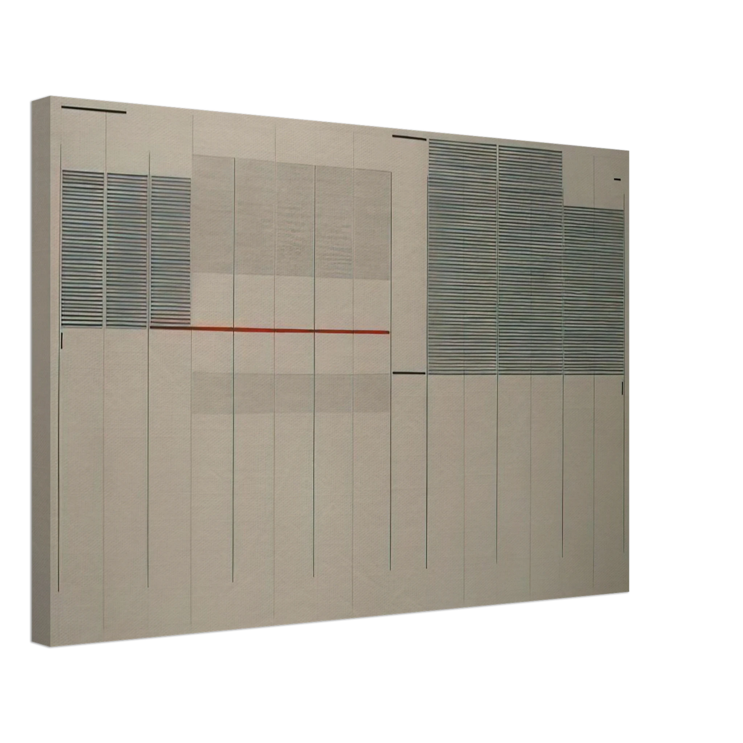 Bice Lazzari - Acrilico no. 13 - 1976 Canvas - 70x100 cm / 28x40 inches-canvas