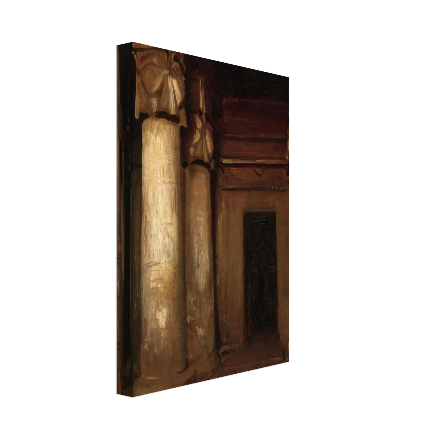 John Singer Sargent - Temple of Denderah Canvas - 40x60 cm / 16x24 inches-canvas