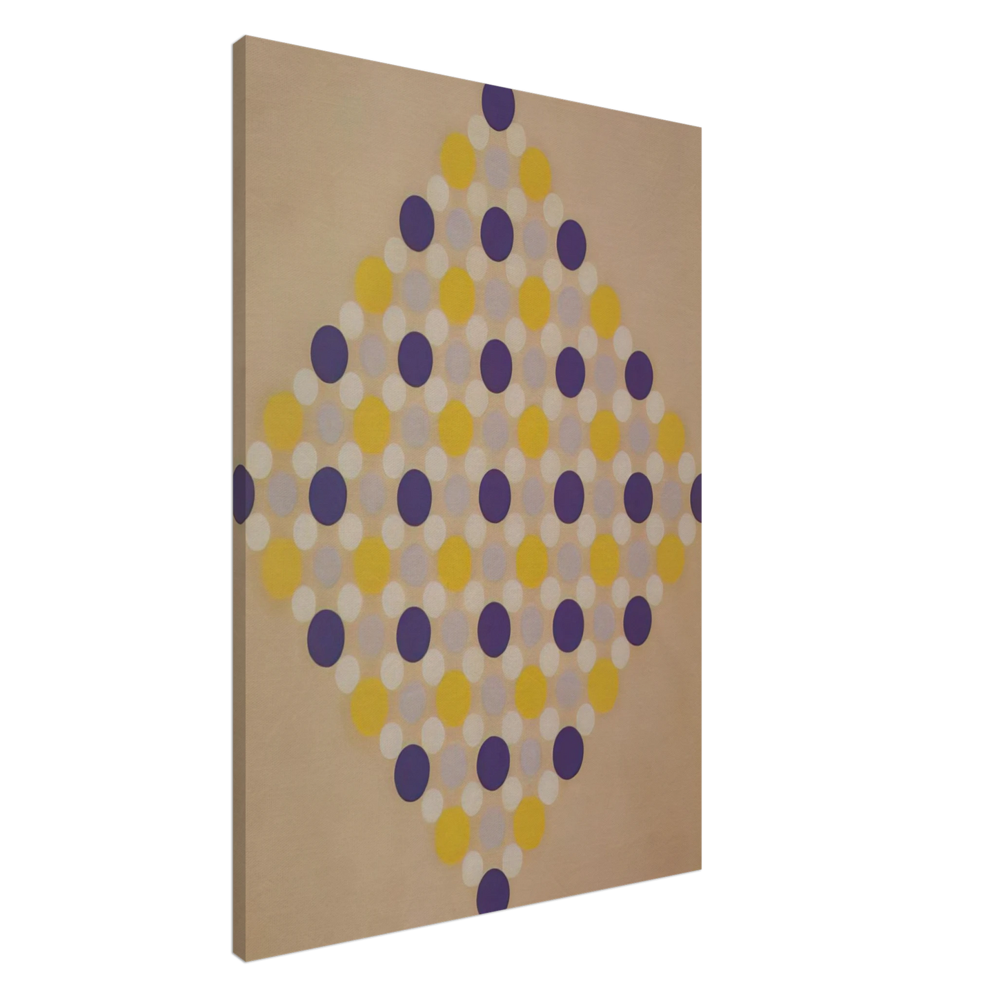 Thomas Downing - Untitled - 1963 Canvas - 20x30 cm / 8x12 inches-canvas