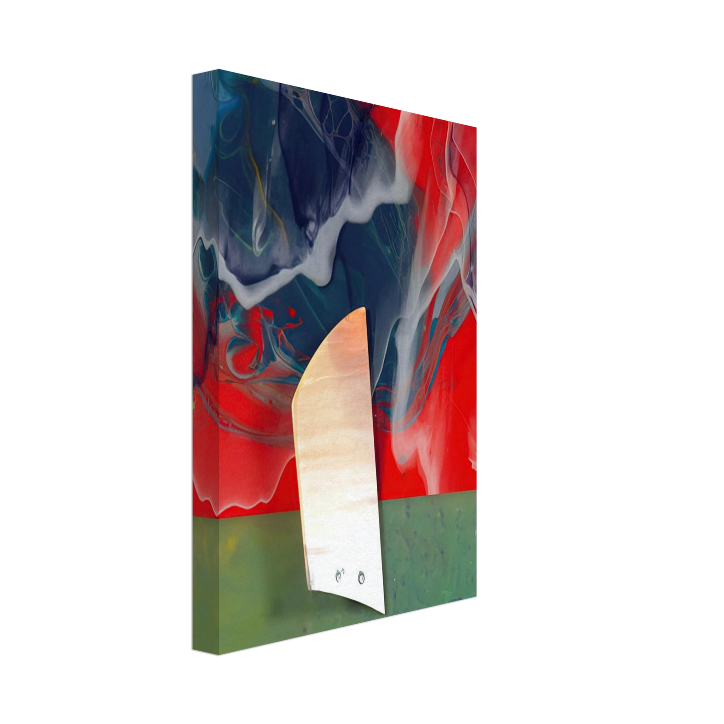 Sam Gilliam - Plow Canvas - 70x100 cm / 28x40 inches-canvas