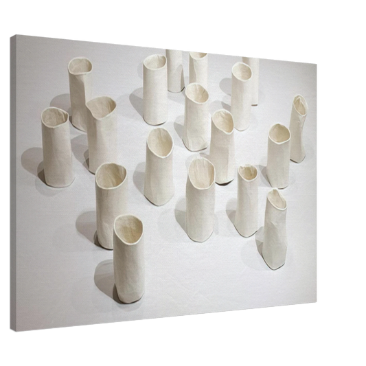 Eva Hesse - REPETITION NINETEEN I 1967 Canvas - 20x30 cm / 8x12 inches-canvas