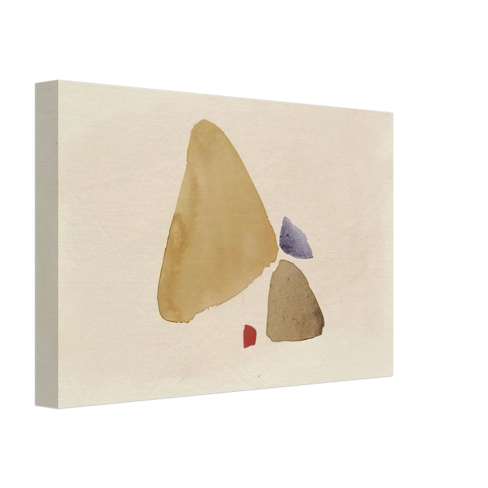 Julius Bissier - 23.10.49 - 1949 Canvas - 40x60 cm / 16x24 inches-canvas