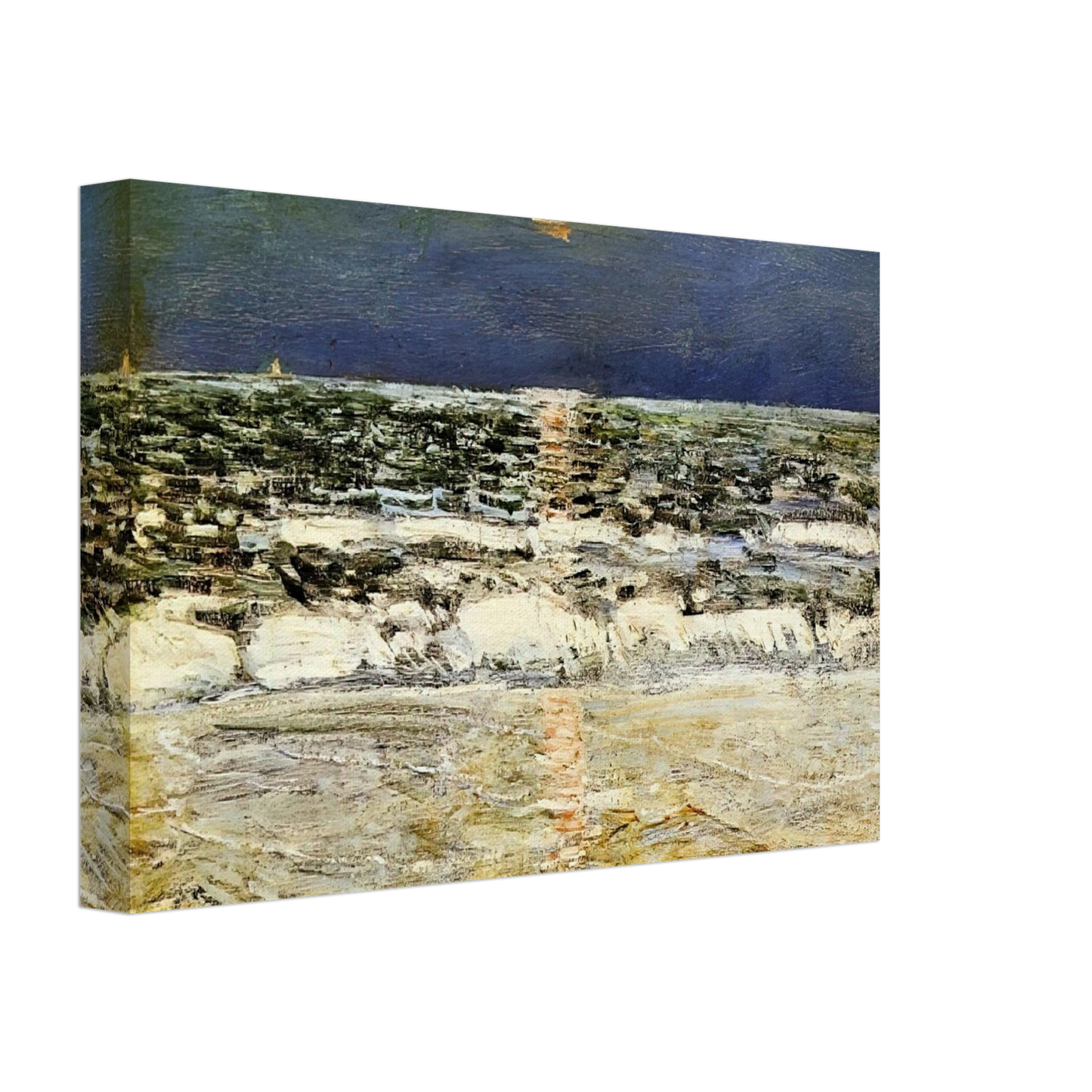 Childe Hassam - East Hampton Canvas - 40x60 cm / 16x24 inches-canvas