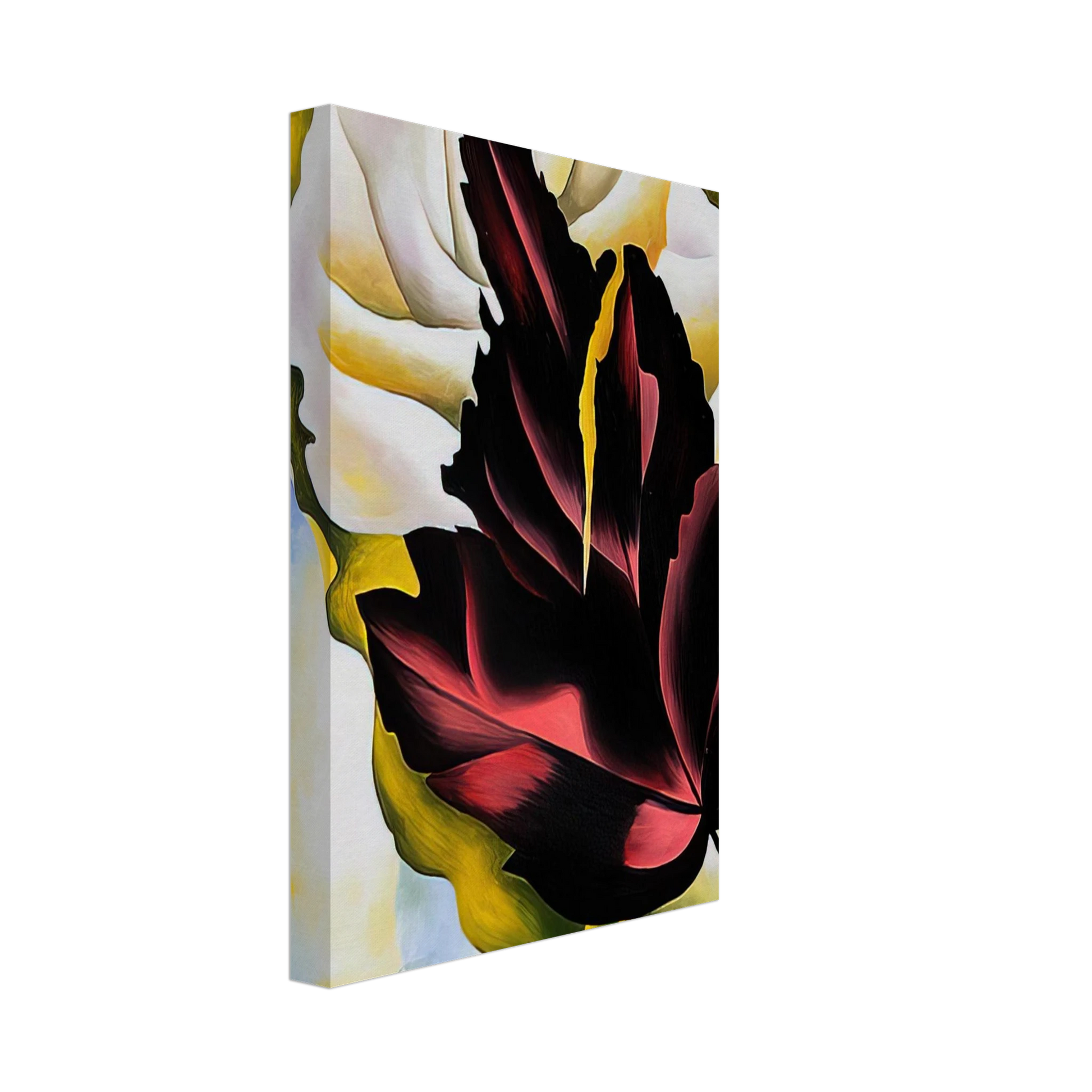 Georgia O'Keeffe - Pattern Leaves Canvas - 40x60 cm / 16x24 inches-canvas