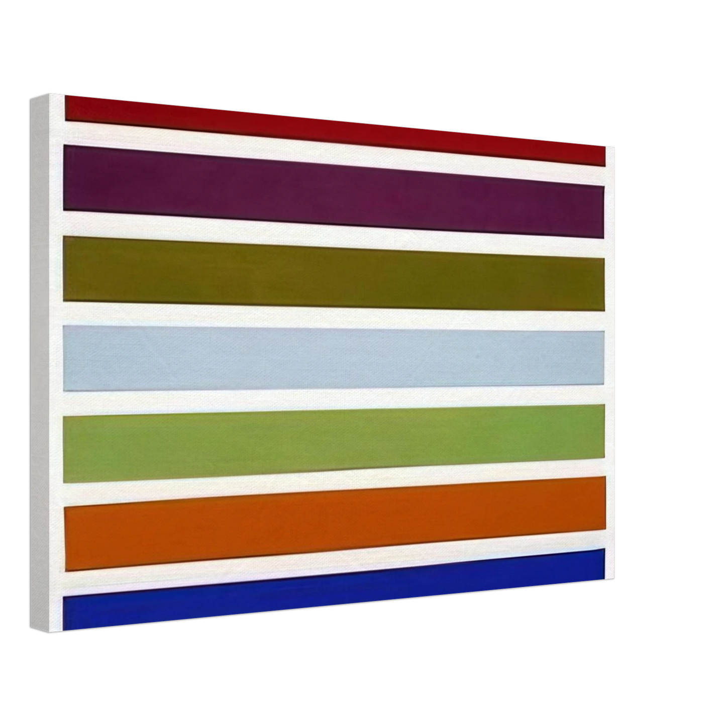 Gene Davis - Wall Stripes No. 3 - 1962 Canvas - 70x100 cm / 28x40 inches-canvas