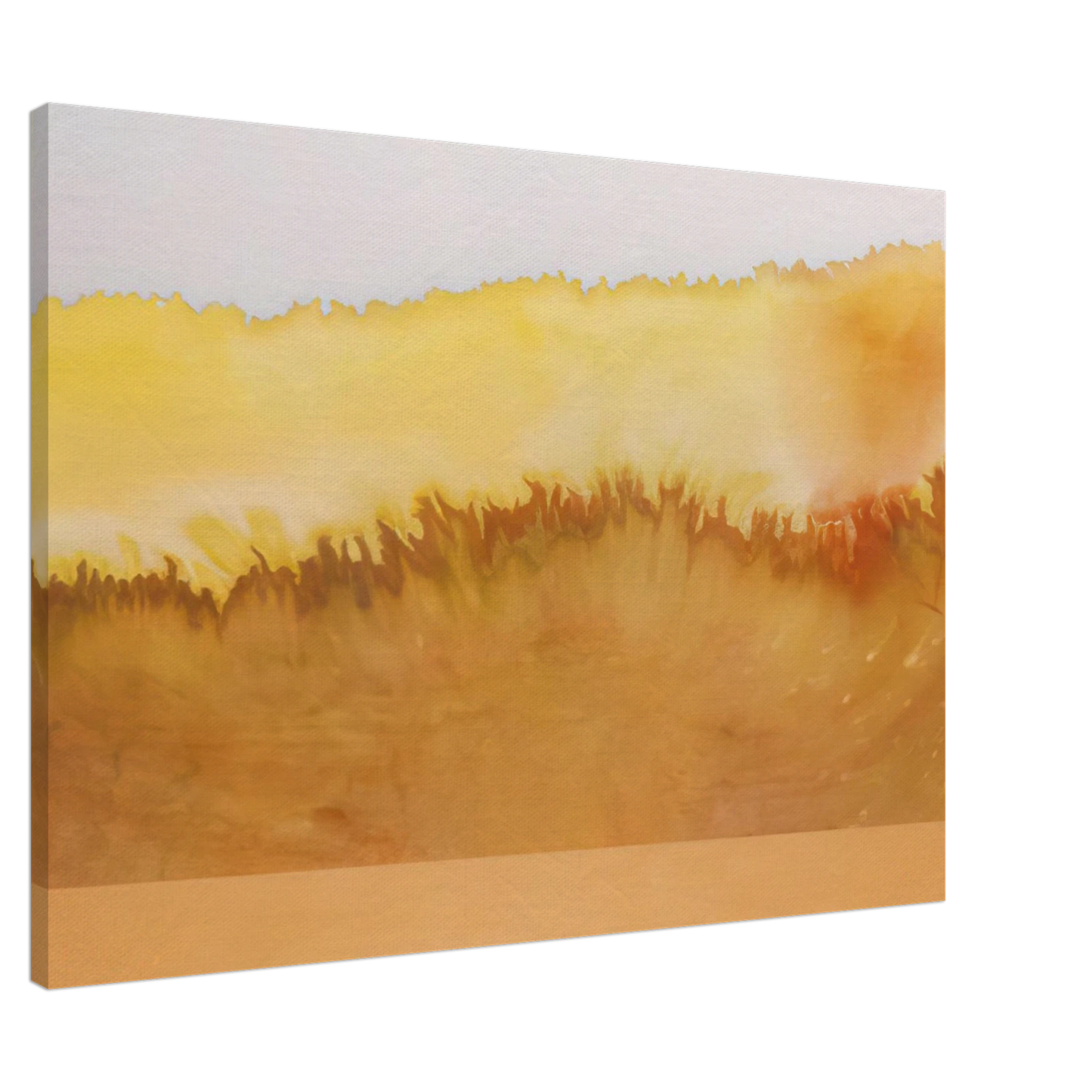 Ronnie Landfield - Sun Castle - 1979 Canvas - 20x30 cm / 8x12 inches-canvas