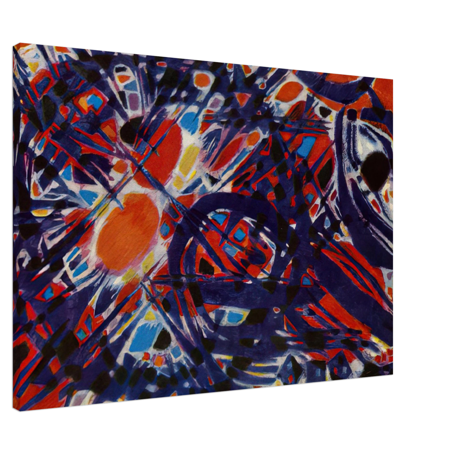 Alfred Manessier - Couronne d'epines - 1954 Canvas - 20x30 cm / 8x12 inches-canvas