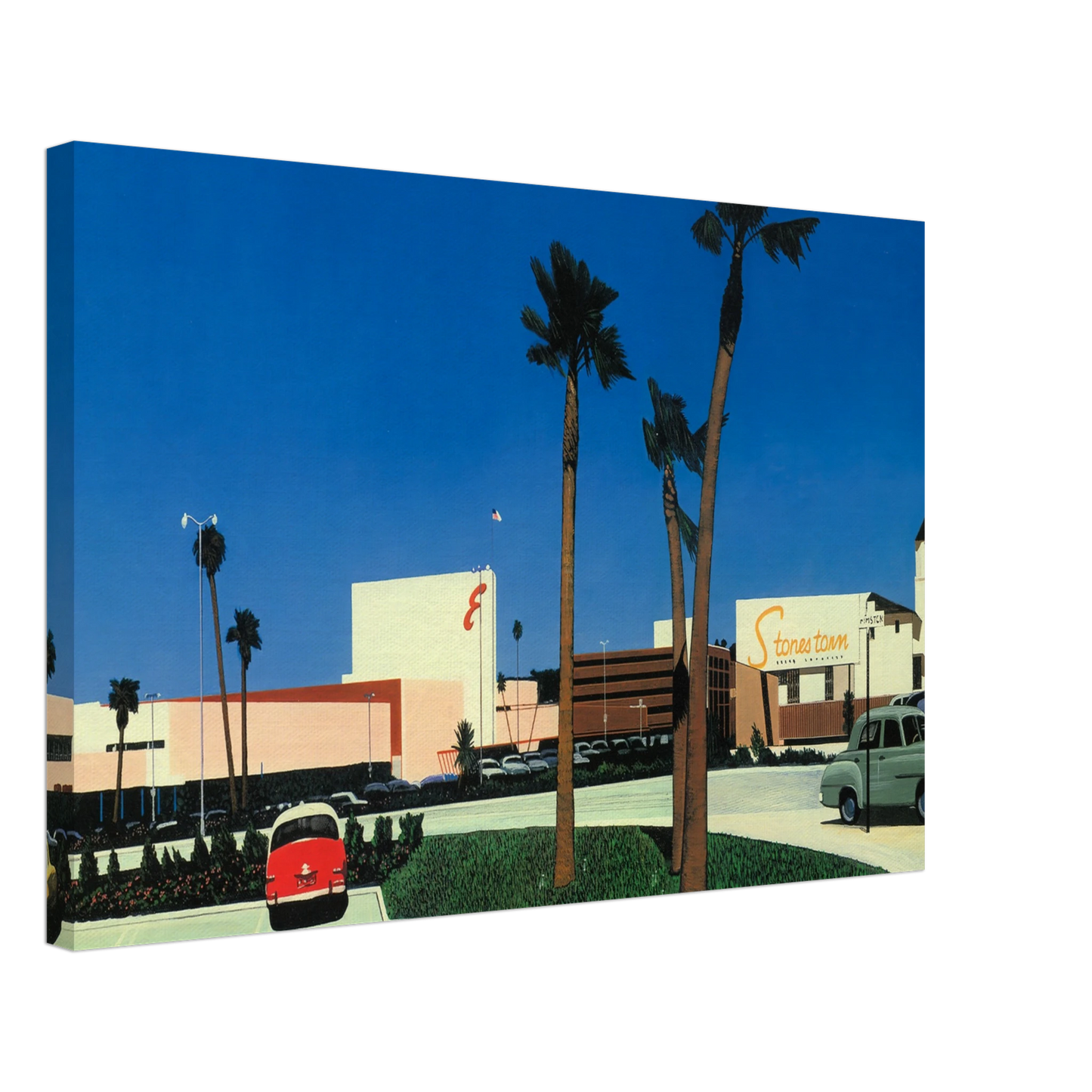 Hiroshi Nagai - In the beginning Stonestown Canvas - 40x60 cm / 16x24 inches-canvas