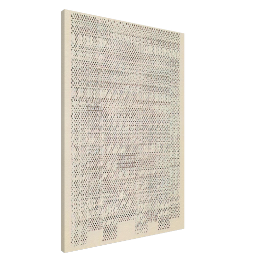 Dieter Roth - Idea - 1960 Canvas - 20x30 cm / 8x12 inches-canvas