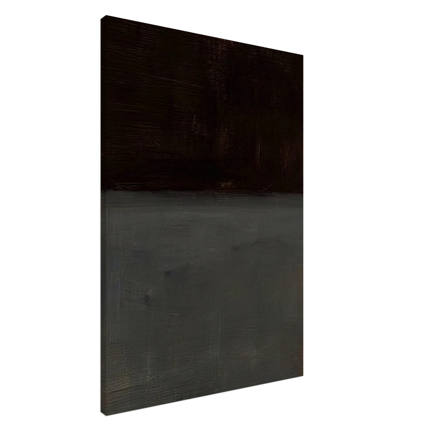Mark Rothko - Untitled brown and gray - 1969 Canvas - 20x30 cm / 8x12 inches-canvas