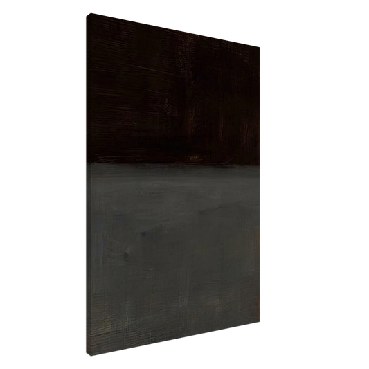 Mark Rothko - Untitled brown and gray - 1969 Canvas - 20x30 cm / 8x12 inches-canvas