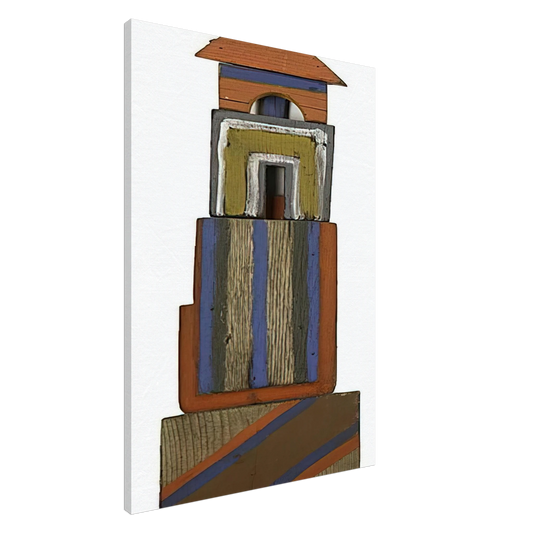 Betty Parsons - The Tower - 1969 Canvas - 20x30 cm / 8x12 inches-canvas