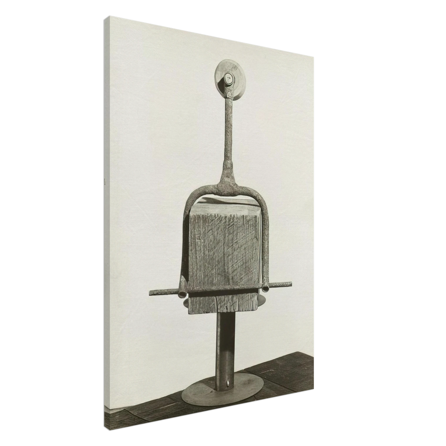 Louise Nevelson - CLOWN TIGHT ROPE WALKER 1942 Canvas - 20x30 cm / 8x12 inches-canvas