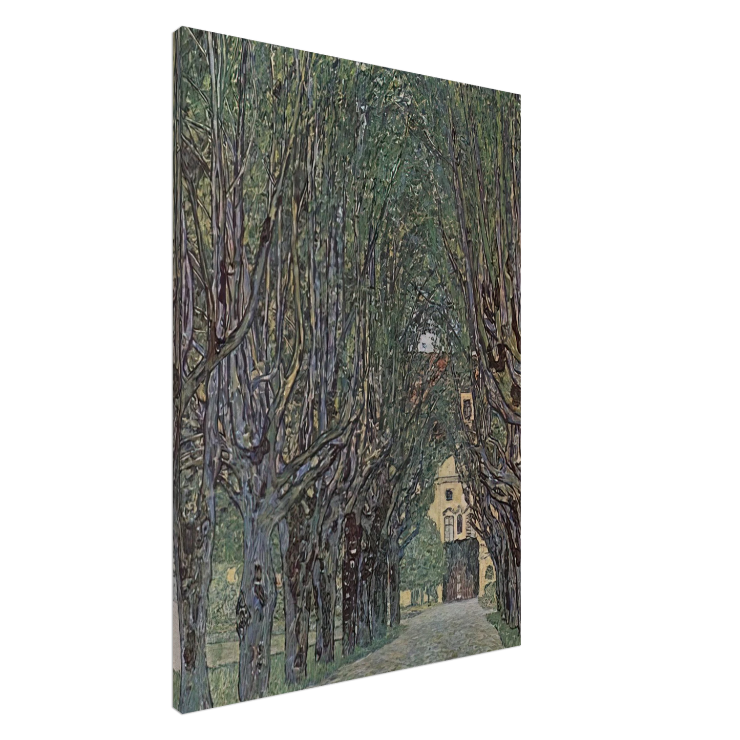 Gustav Klimt - AVENUE OF SCHLOSS KAMMER PARK Canvas - 20x30 cm / 8x12 inches-canvas