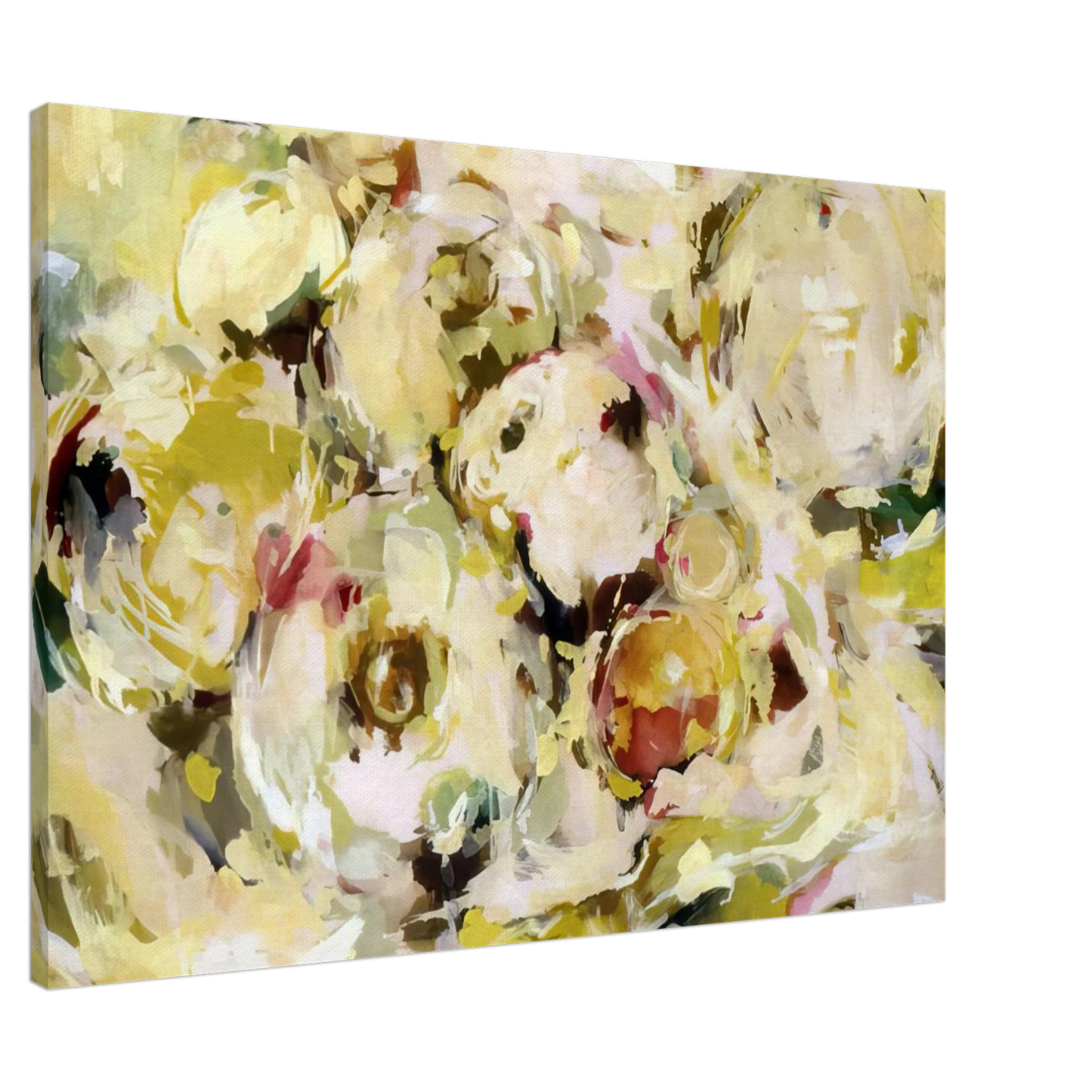 Audrey Flack - STILL LIFE WITH GRAPEFRUITS 1954 Canvas - 20x30 cm / 8x12 inches-canvas