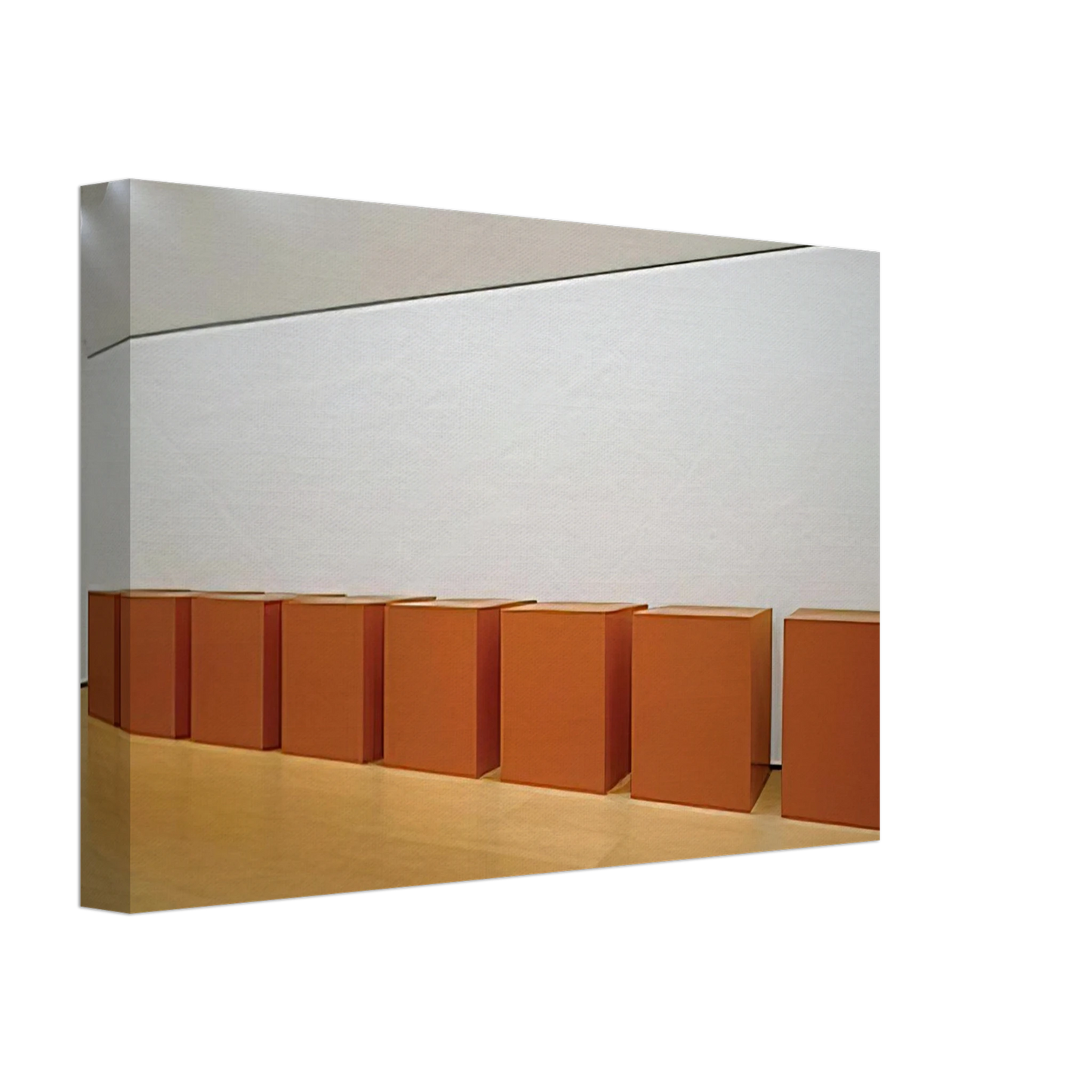 Donald Judd - Untitled - 1971 Canvas - 70x100 cm / 28x40 inches-canvas