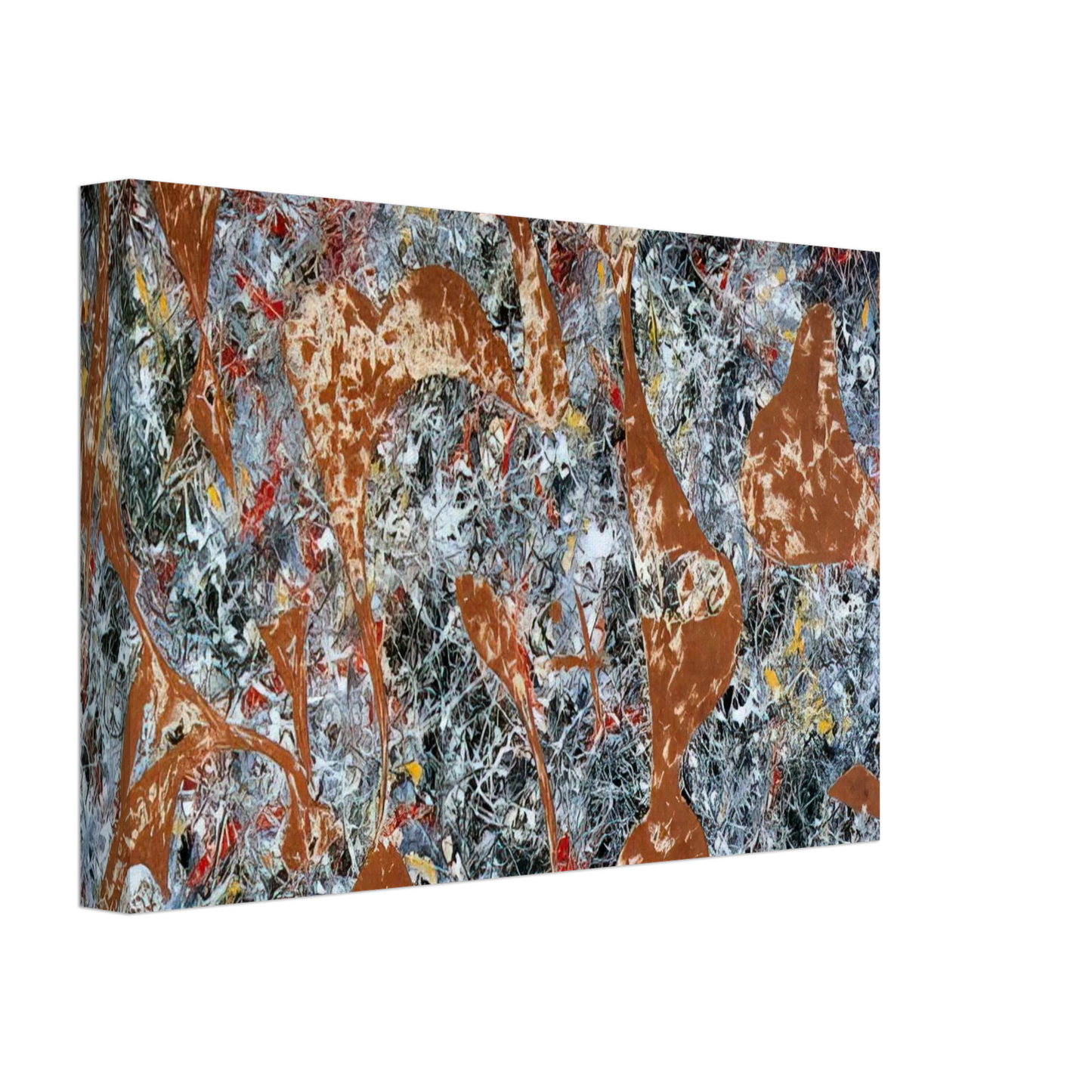 Jackson Pollock - NUMBER 7 OUT OF THE WEB 1949 Canvas - 70x100 cm / 28x40 inches-canvas