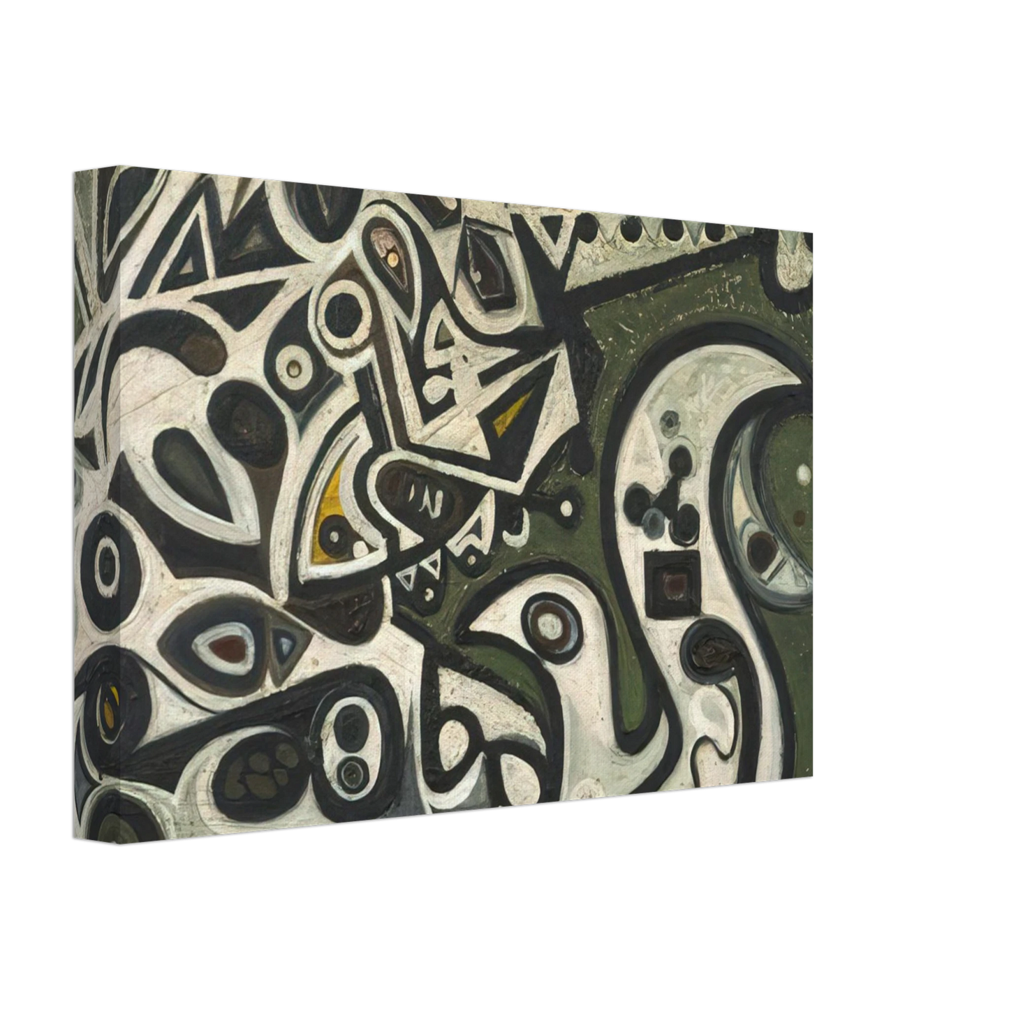 Richard Pousette-Dart - River Metamorphosis Canvas - 40x60 cm / 16x24 inches-canvas