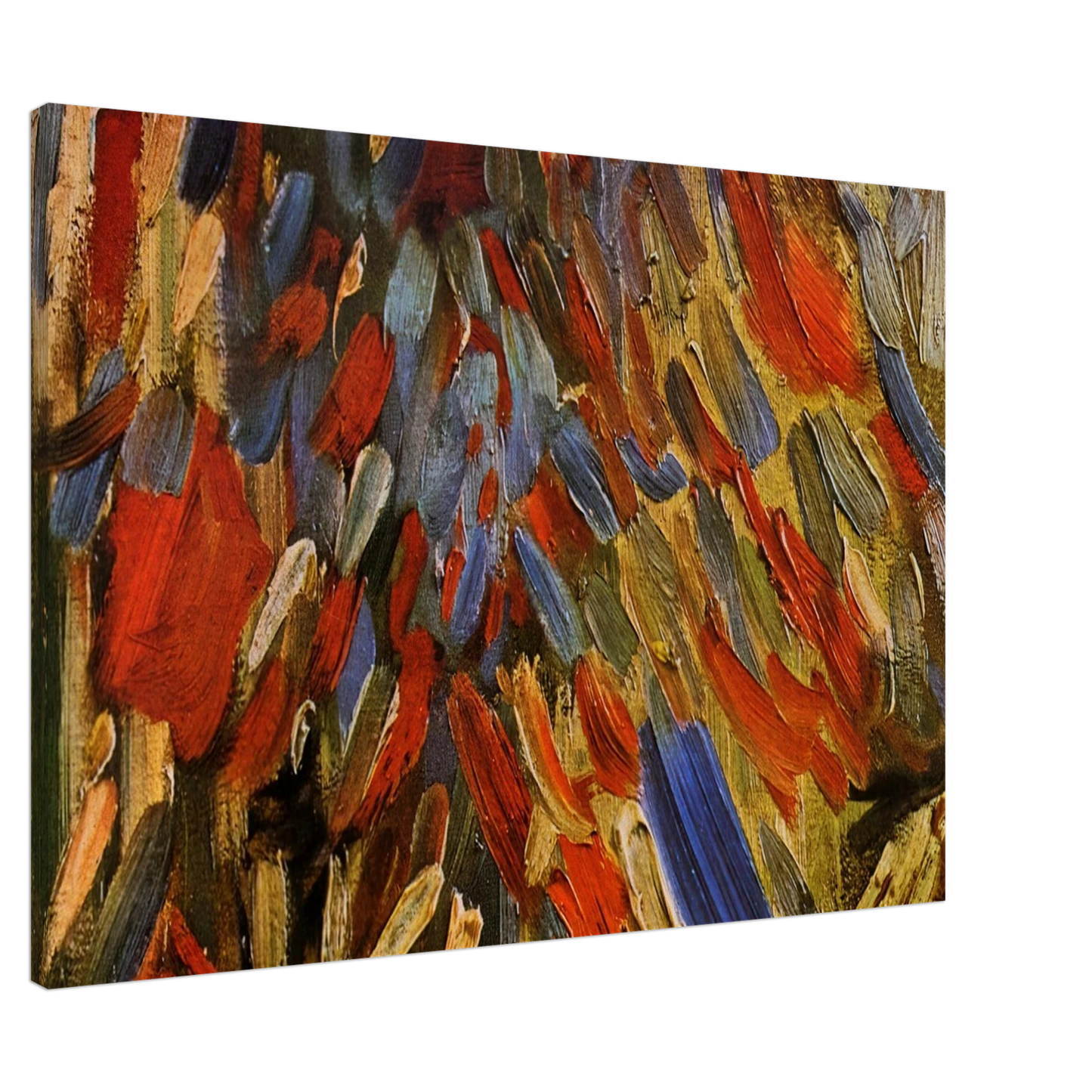 Vincent van Gogh - The Fourteenth of July Celebration in Paris Canvas - 20x30 cm / 8x12 inches-canvas