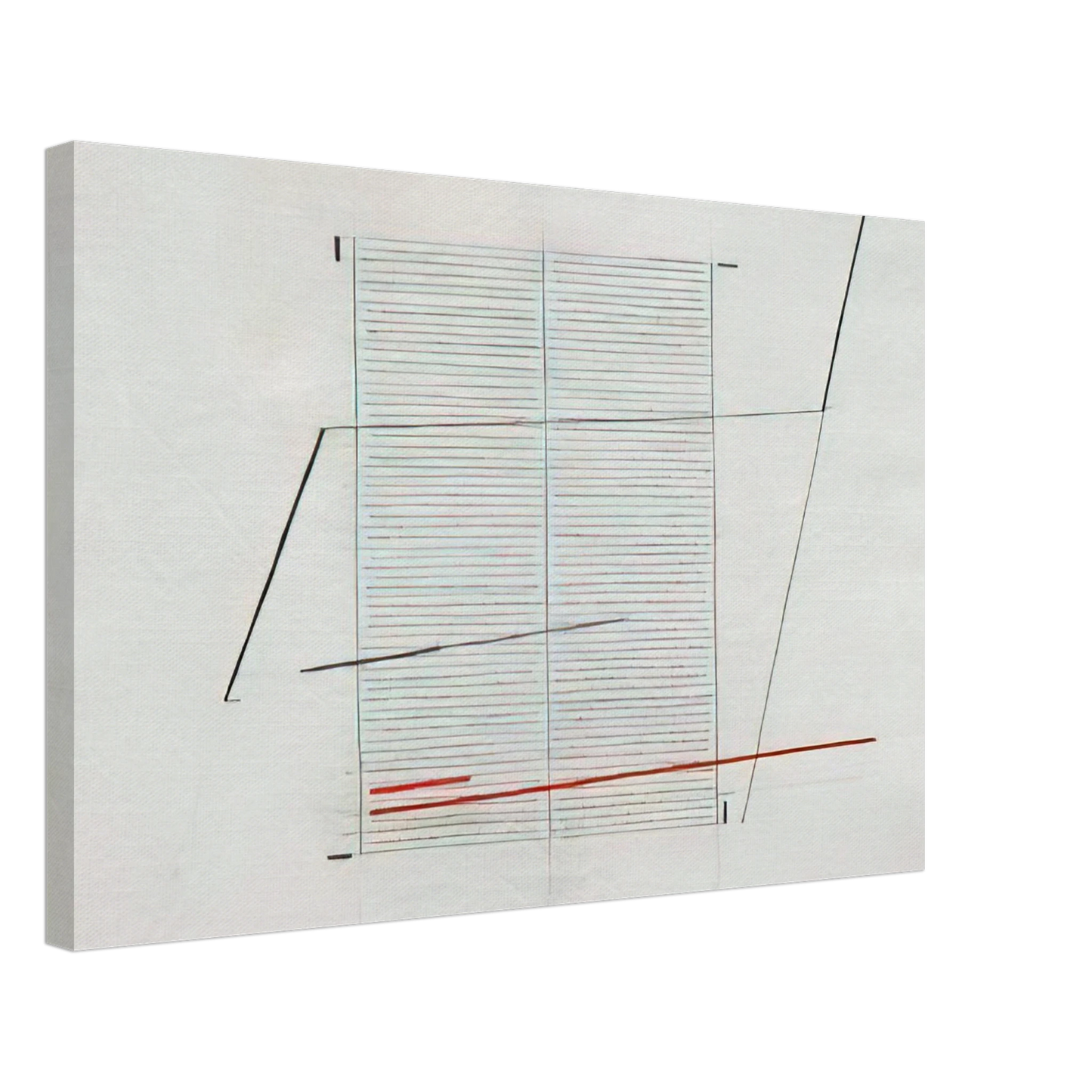 Bice Lazzari - Acrilico K - 1979 Canvas - 40x60 cm / 16x24 inches-canvas