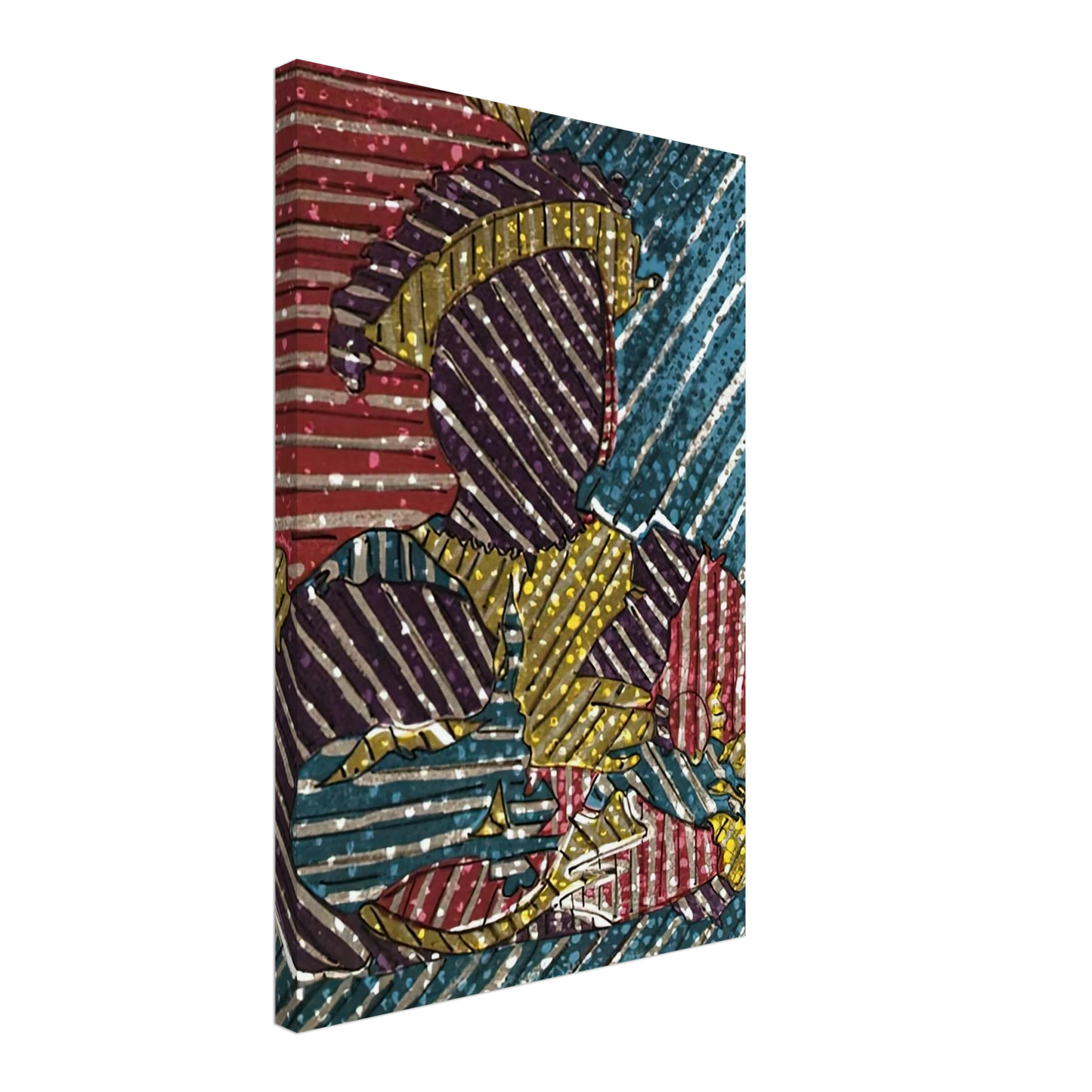 Jasper Johns - AFTER HOLBEIN Canvas - 70x100 cm / 28x40 inches-canvas