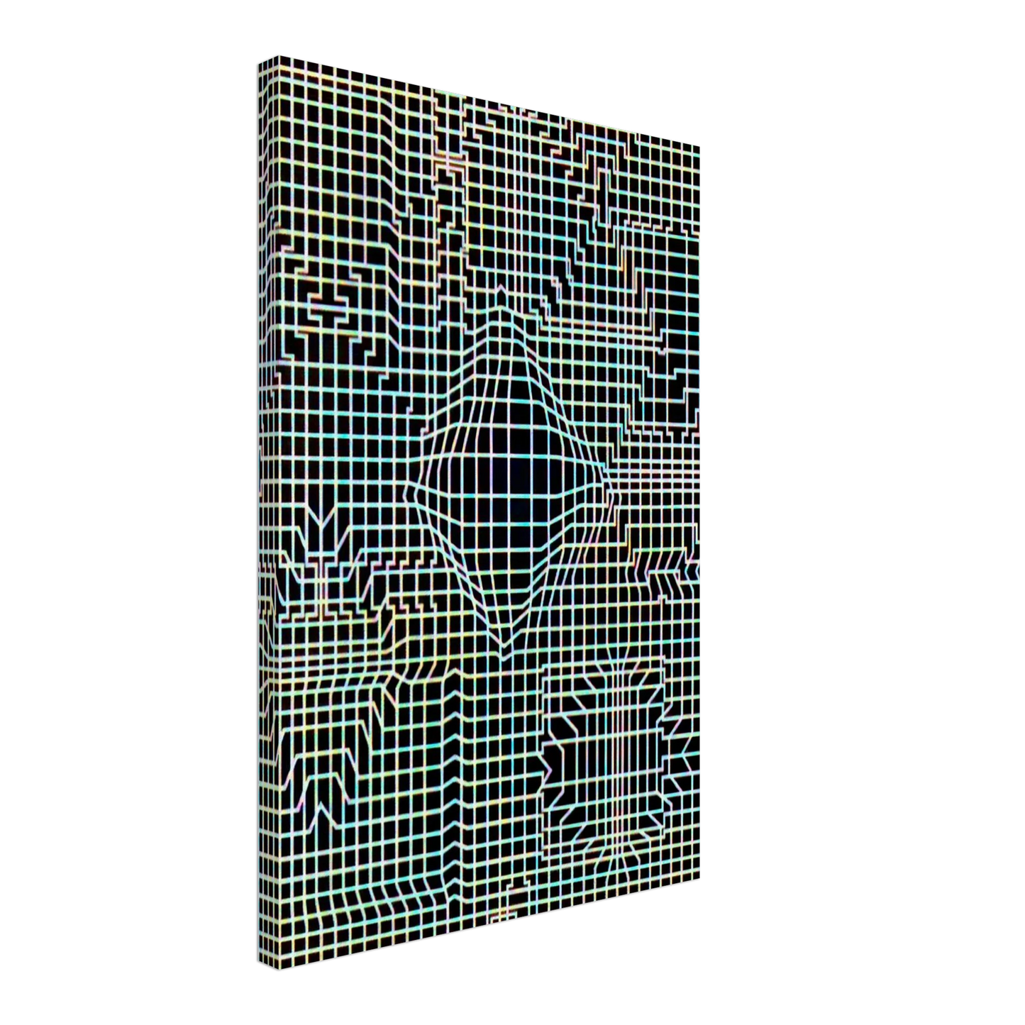 Victor Vasarely - Biadan - 1959 Canvas - 70x100 cm / 28x40 inches-canvas