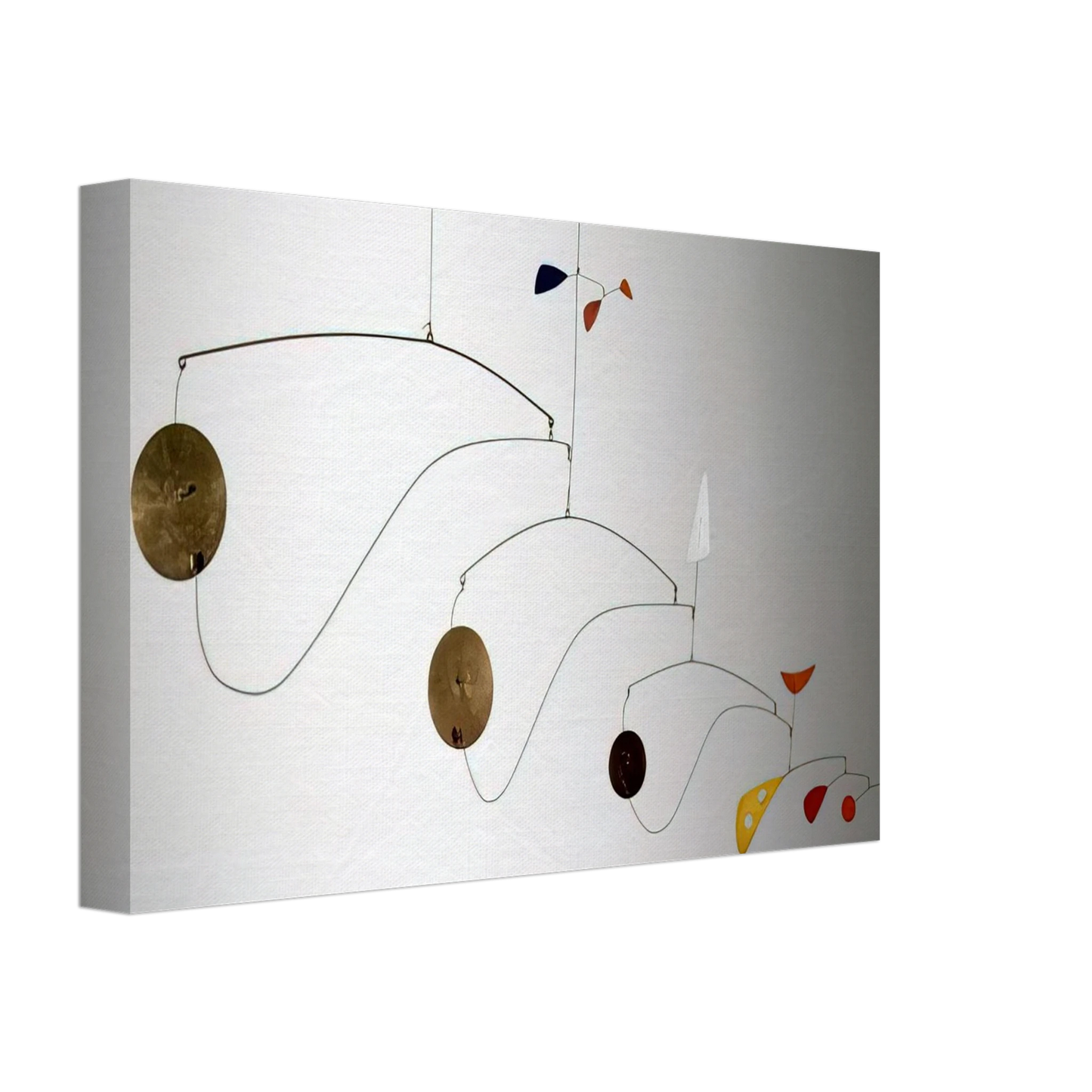 Alexander Calder - TRIPLE GONG 1948 Canvas - 40x60 cm / 16x24 inches-canvas
