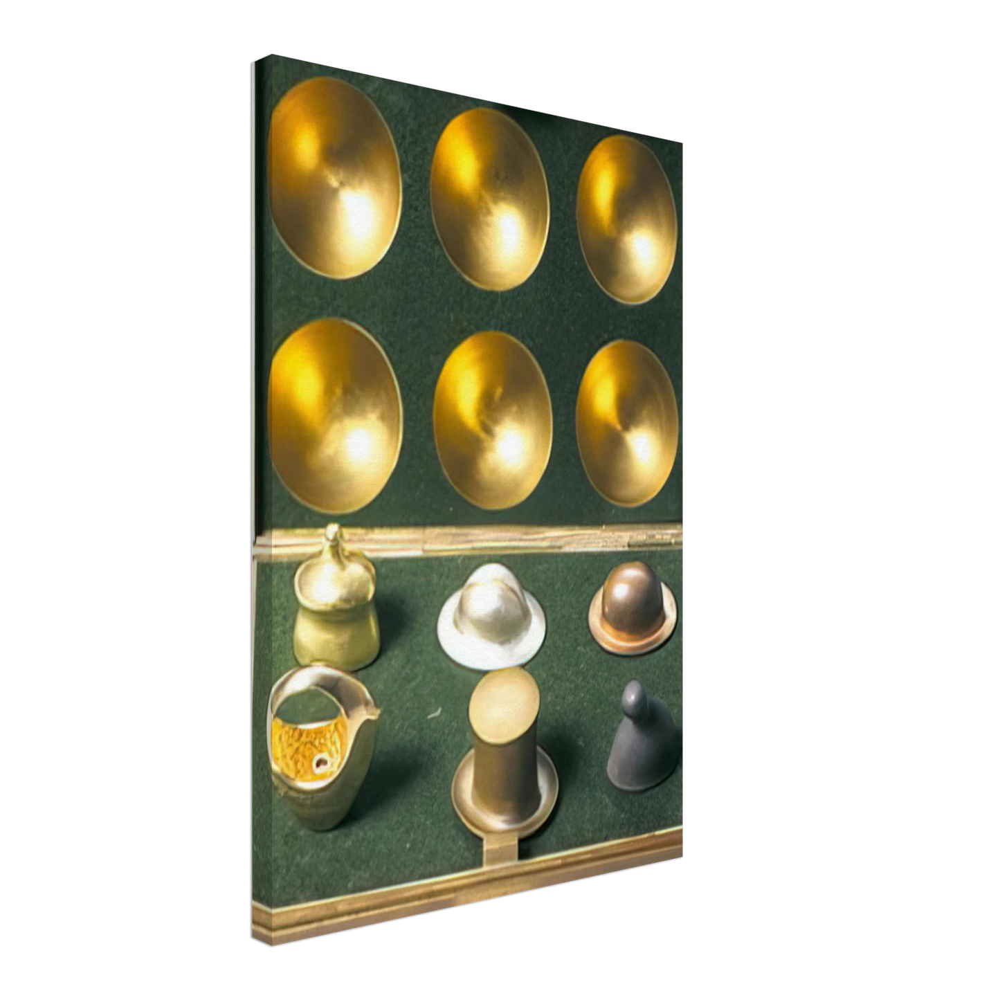 Dieter Roth - Hat Ring - 1971 Canvas - 70x100 cm / 28x40 inches-canvas