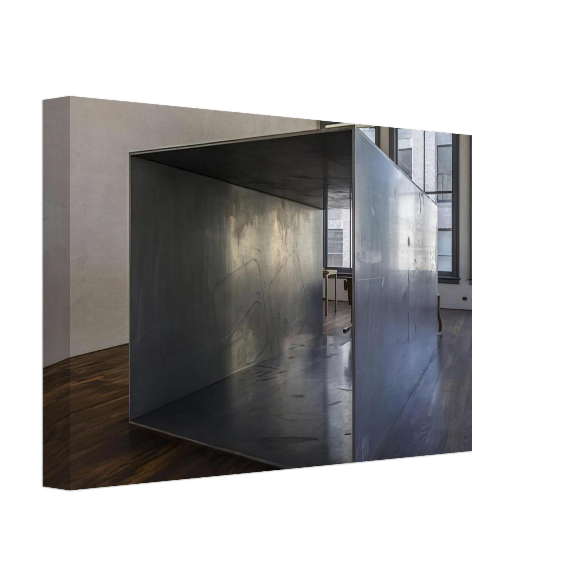 Donald Judd - Untitled 101 Spring Street - 1969 Canvas - 70x100 cm / 28x40 inches-canvas