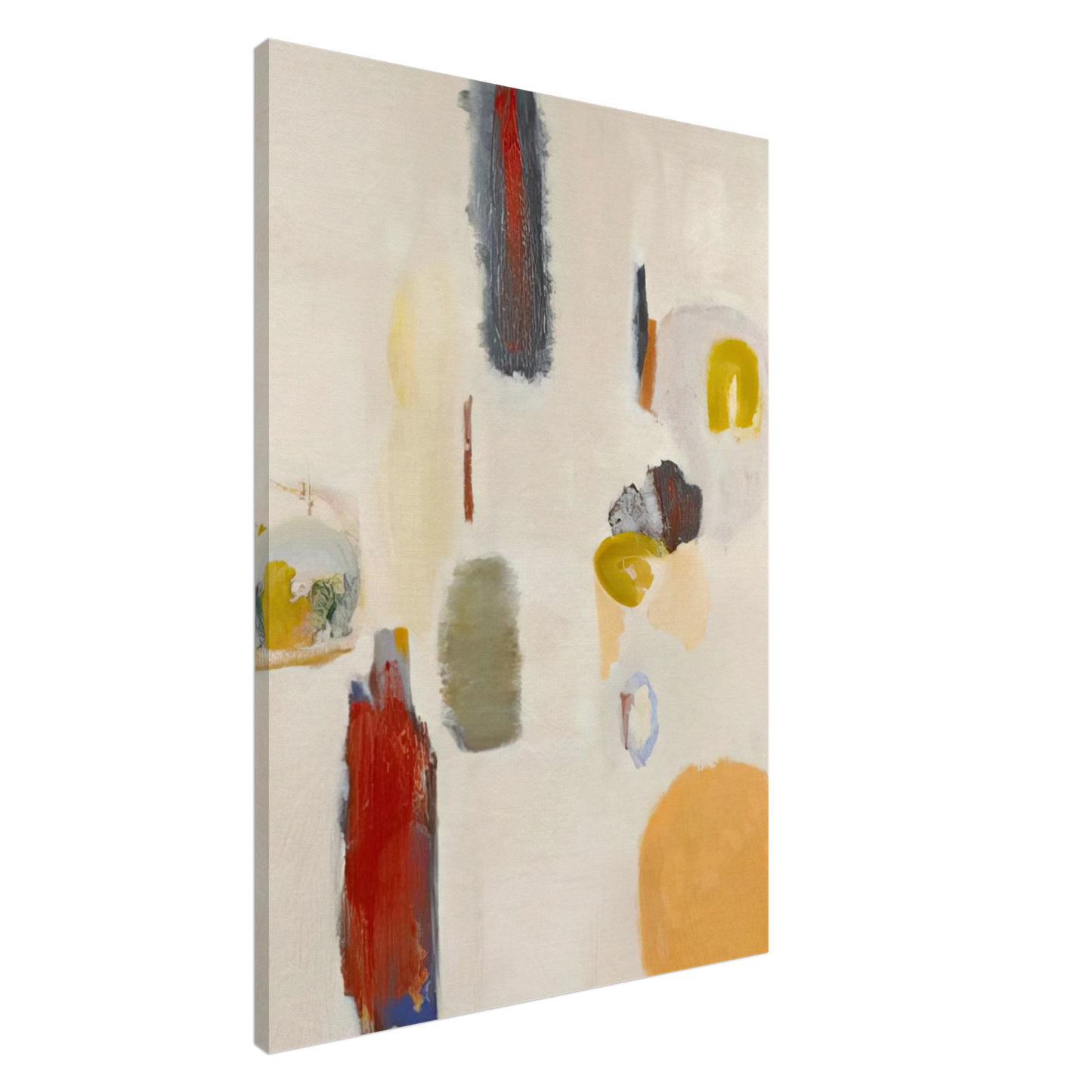 John Ferren - Ski - 1952 Canvas - 20x30 cm / 8x12 inches-canvas