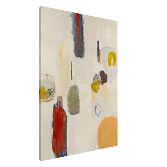 John Ferren - Ski - 1952 Canvas - 20x30 cm / 8x12 inches-canvas