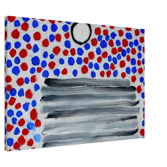 Forrest Bess - Spots - 1967 Canvas - 20x30 cm / 8x12 inches-canvas