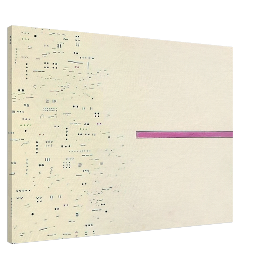 Gene Davis - Untitled - 1976 Canvas - 20x30 cm / 8x12 inches-canvas