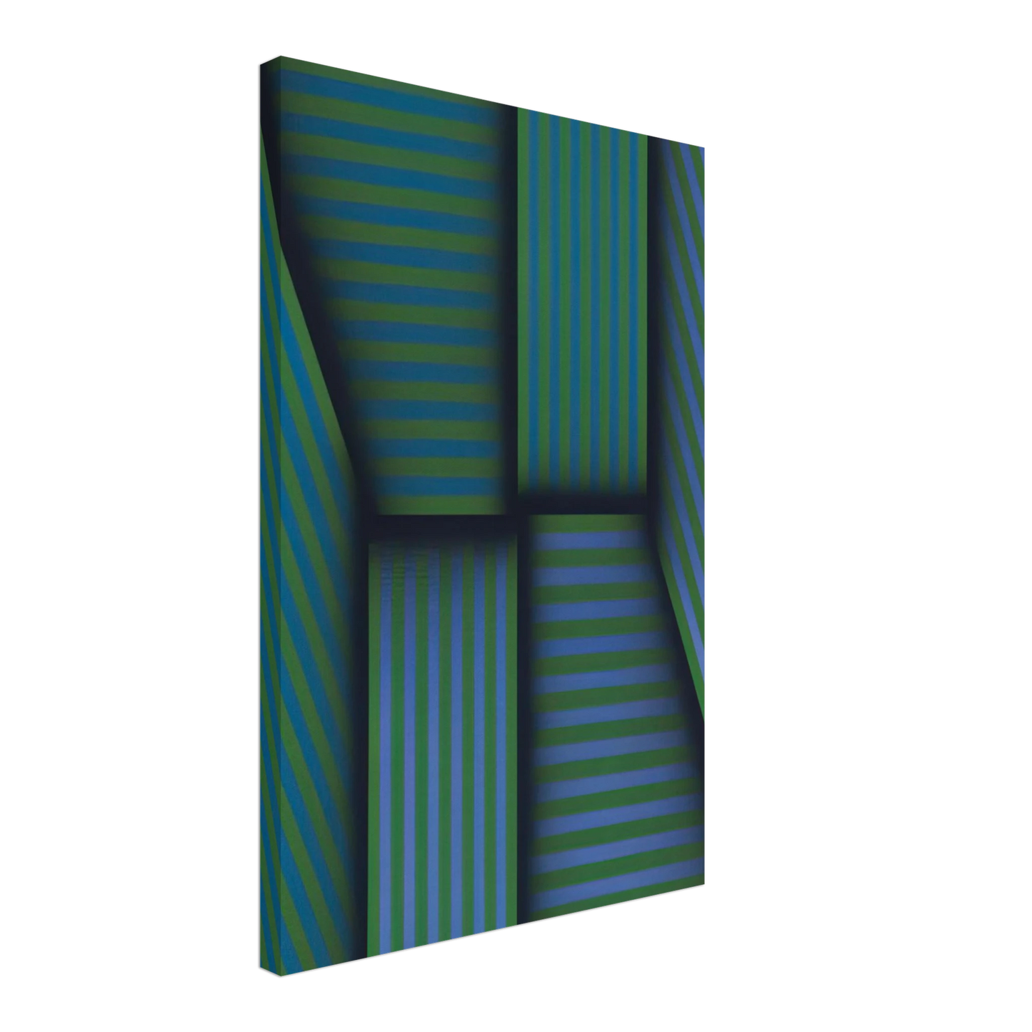 Omar Rayo - Scarlatti's Garden - Op Art Canvas - 40x60 cm / 16x24 inches-canvas