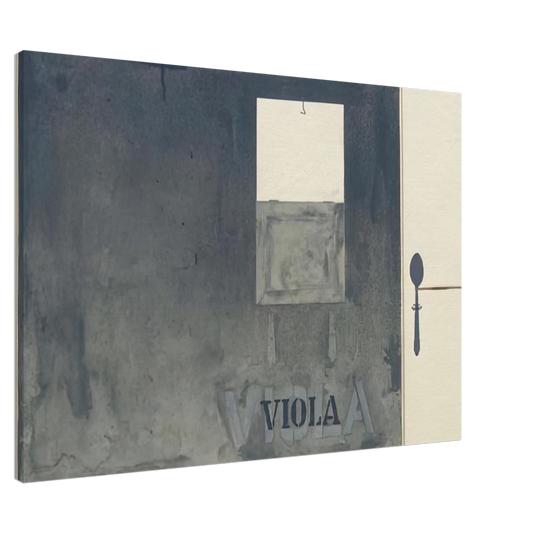 Jasper Johns - VIOLA ULAE 117 Canvas - 20x30 cm / 8x12 inches-canvas