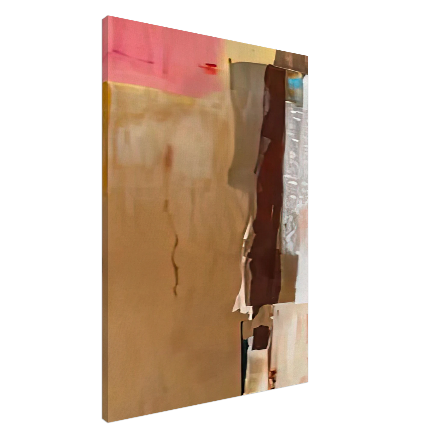 Helen Frankenthaler - Bistre I, 1976- Canvas - 20x30 cm / 8x12 inches-canvas