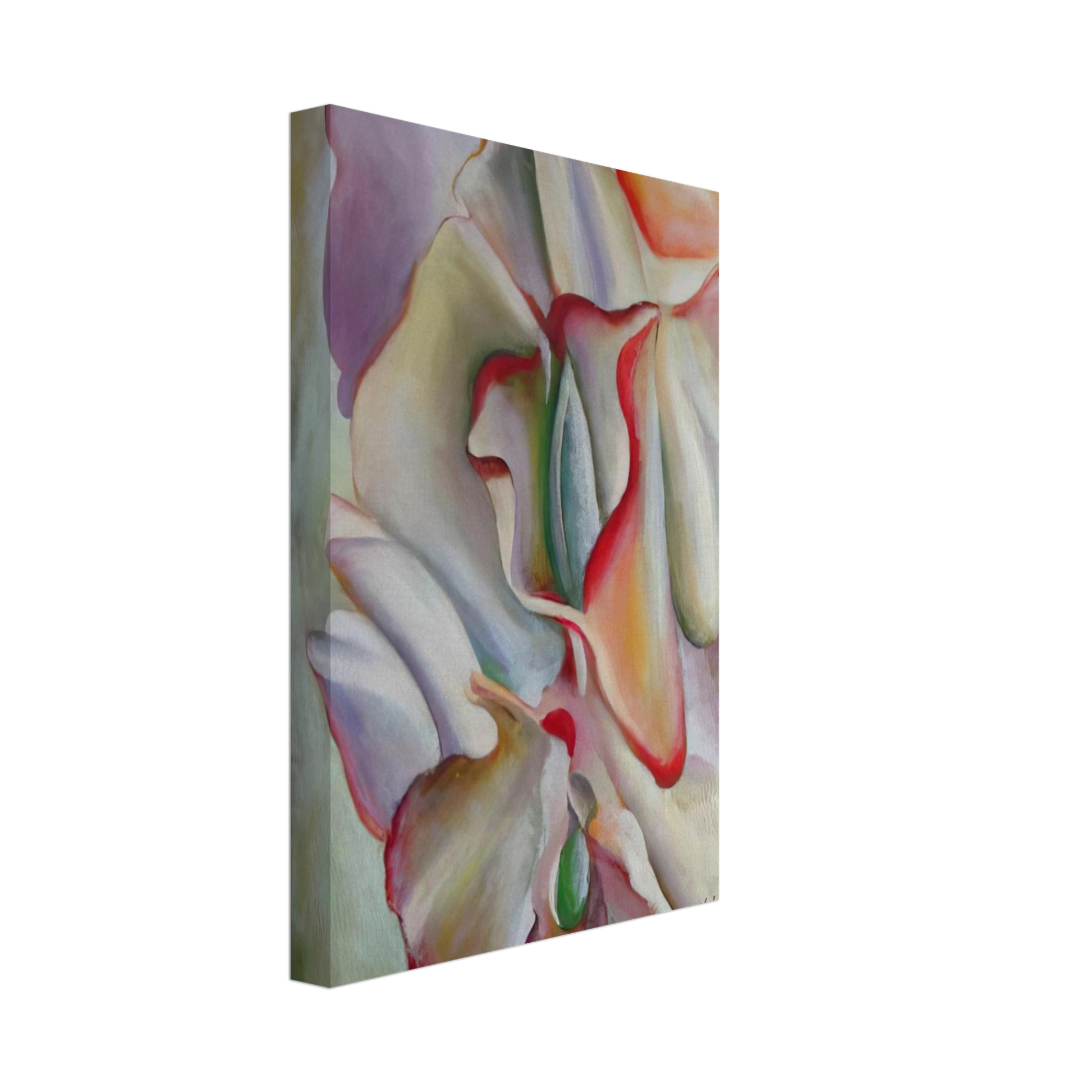 Georgia O'Keeffe - Pink Sweet Peas Canvas - 40x60 cm / 16x24 inches-canvas
