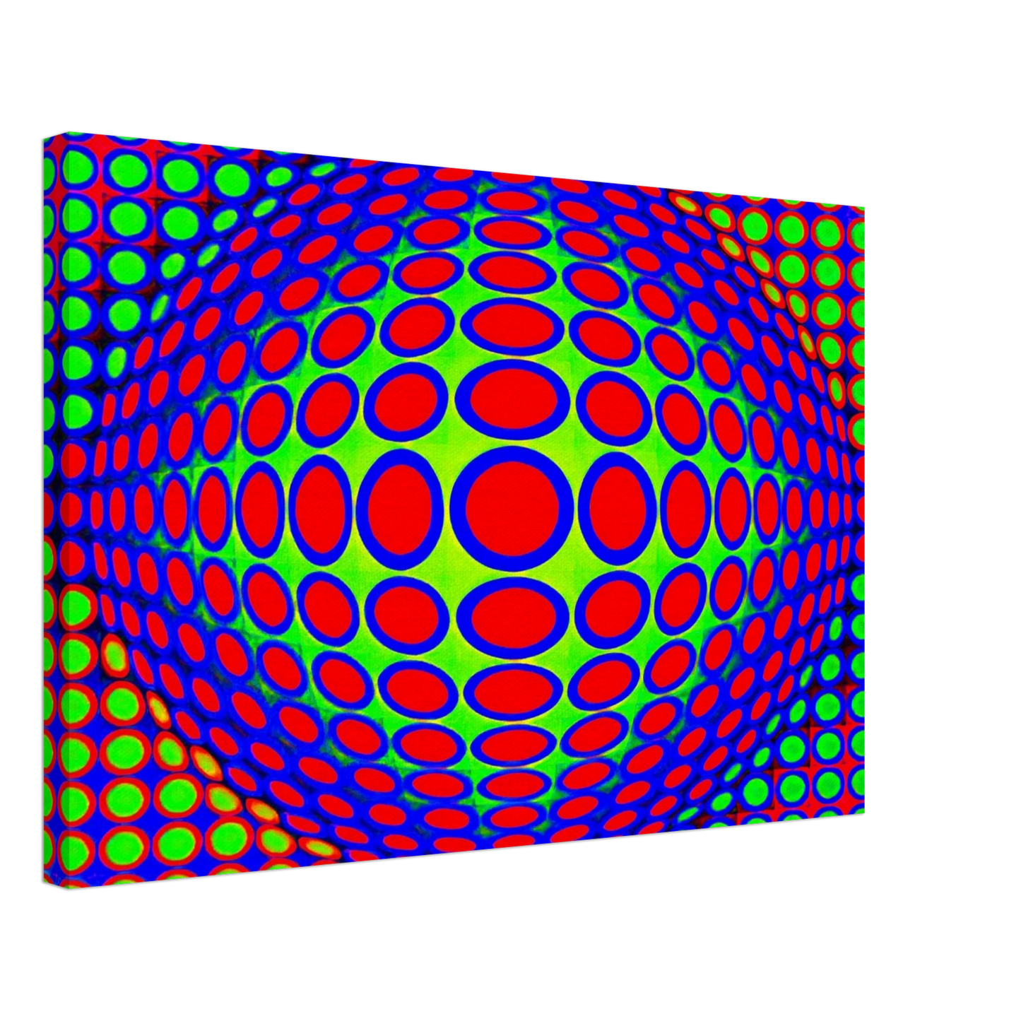 Victor Vasarely - Vega 200 - 1968 Canvas - 70x100 cm / 28x40 inches-canvas