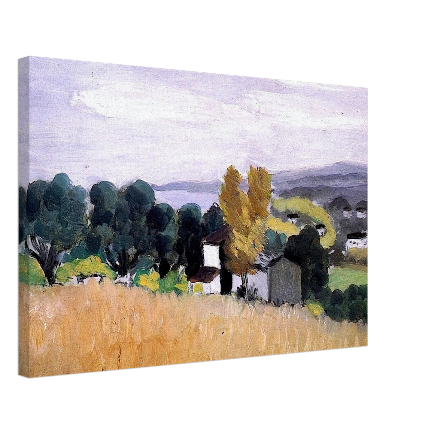 Henri Matisse - AUTUMN IN CAGNES 1918 Canvas - 40x60 cm / 16x24 inches-canvas