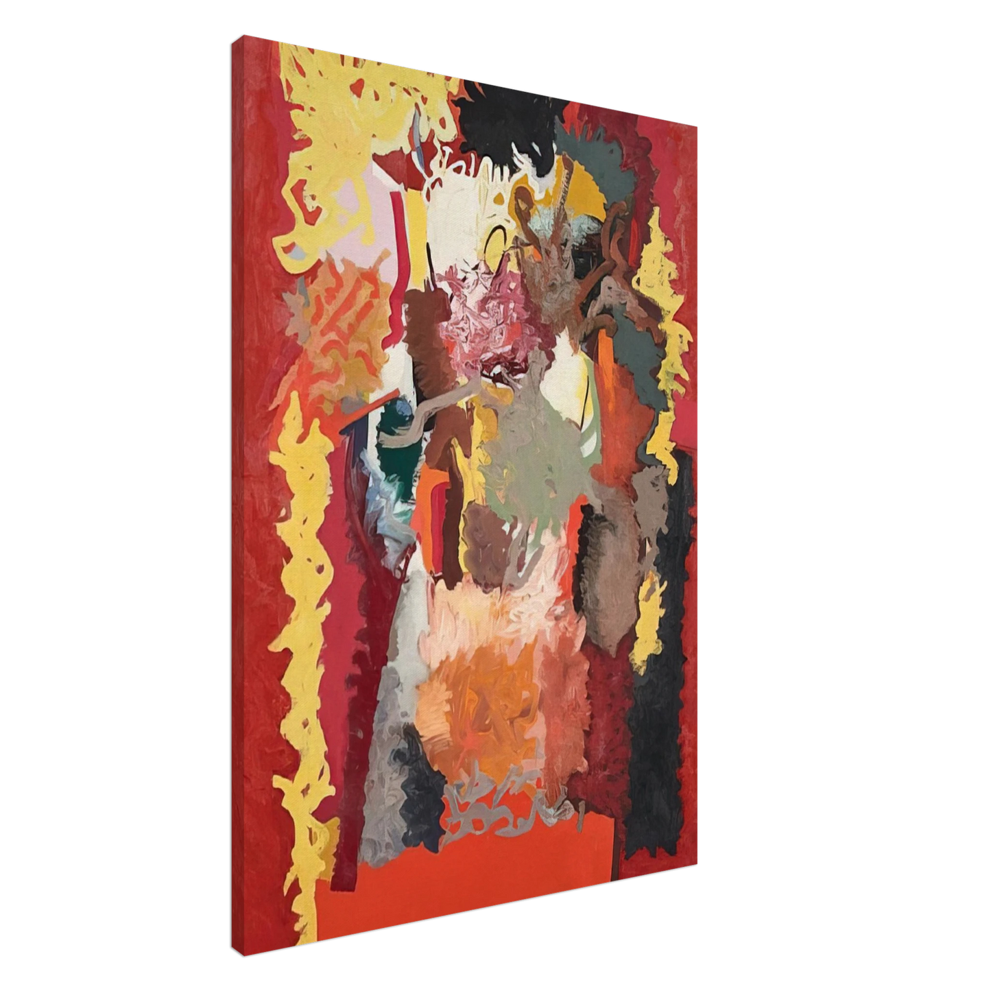 John Ferren - The Witch Doctor - 1963 Canvas - 20x30 cm / 8x12 inches-canvas