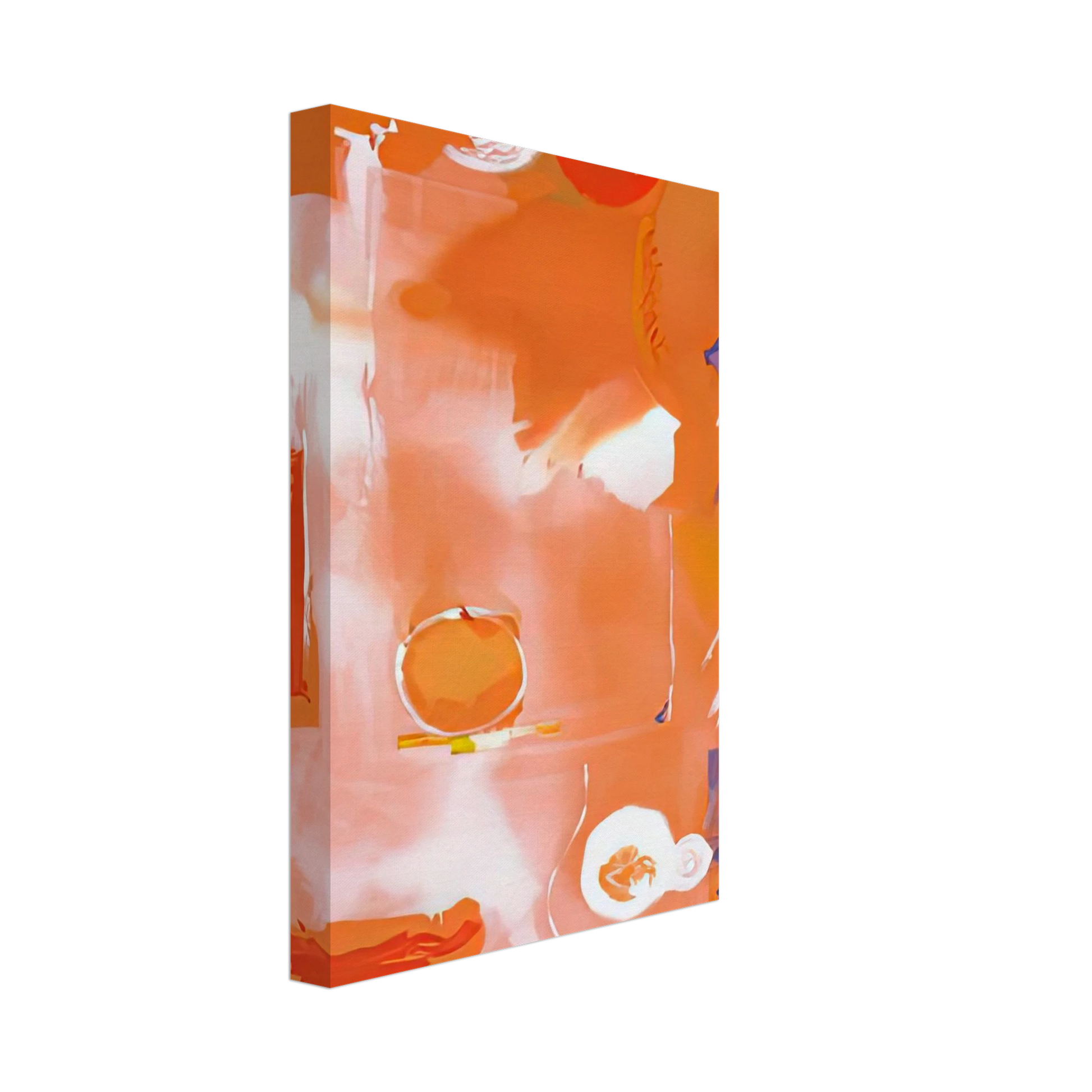 Helen Frankenthaler - Seeing the Moon on a Hot Summer Day, 1987- Canvas - 70x100 cm / 28x40 inches-canvas