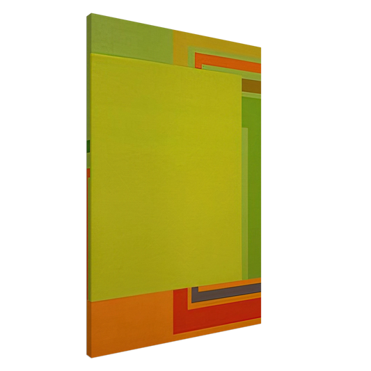 Peter Halley - Nirvana - 1992 Canvas - 20x30 cm / 8x12 inches-canvas